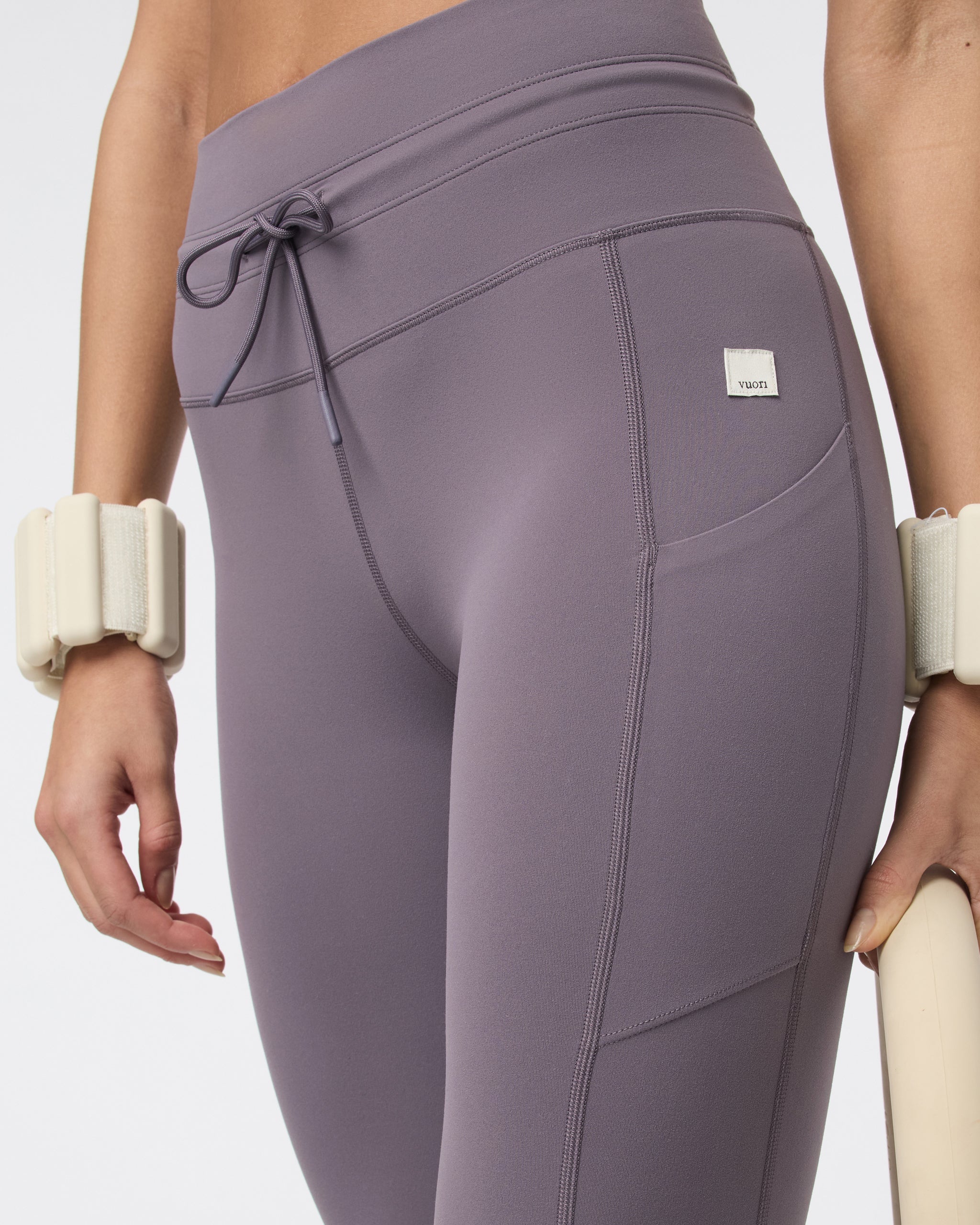 Daily Pocket Legging - Long | Lunar Grey