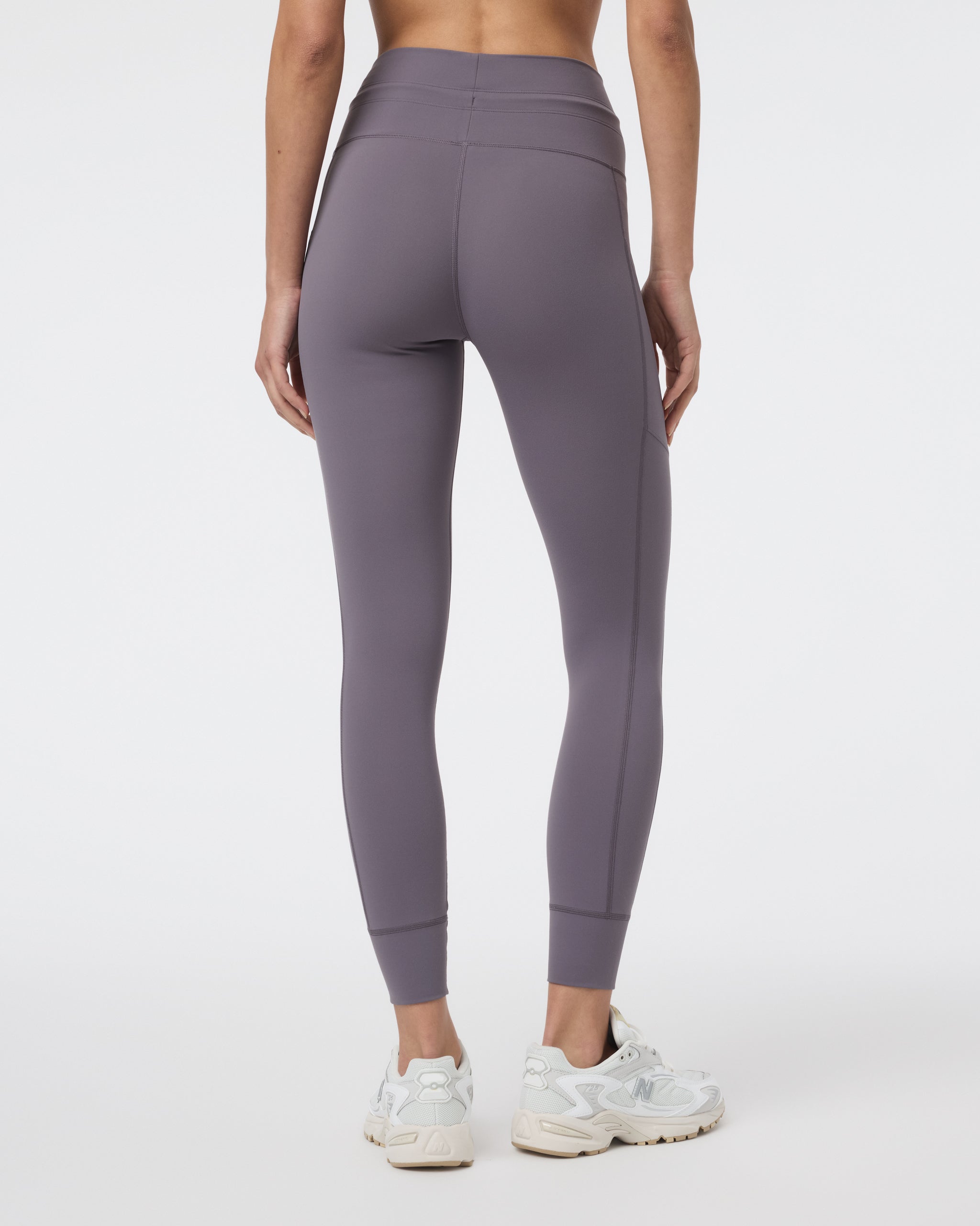 Daily Pocket Legging - Short | Lunar Grey