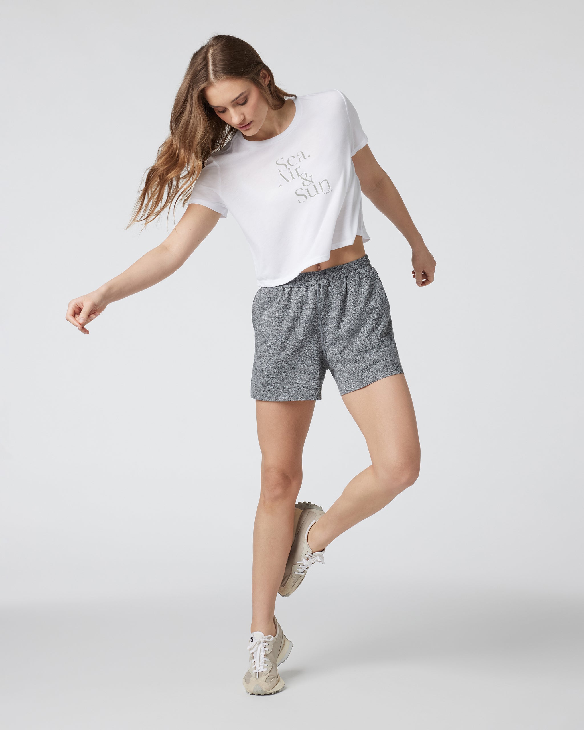 Sea Air and Sun Tee | White