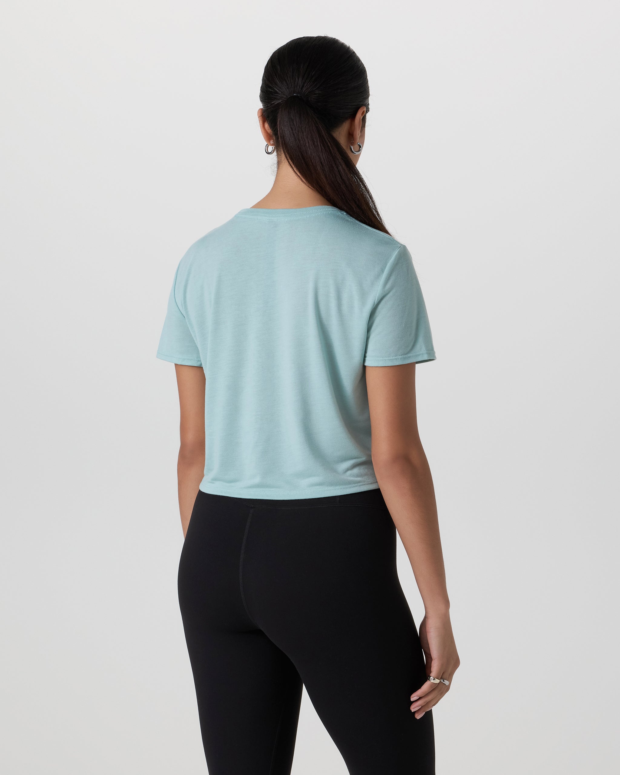 The Rise The Shine Tee | Dusty Blue