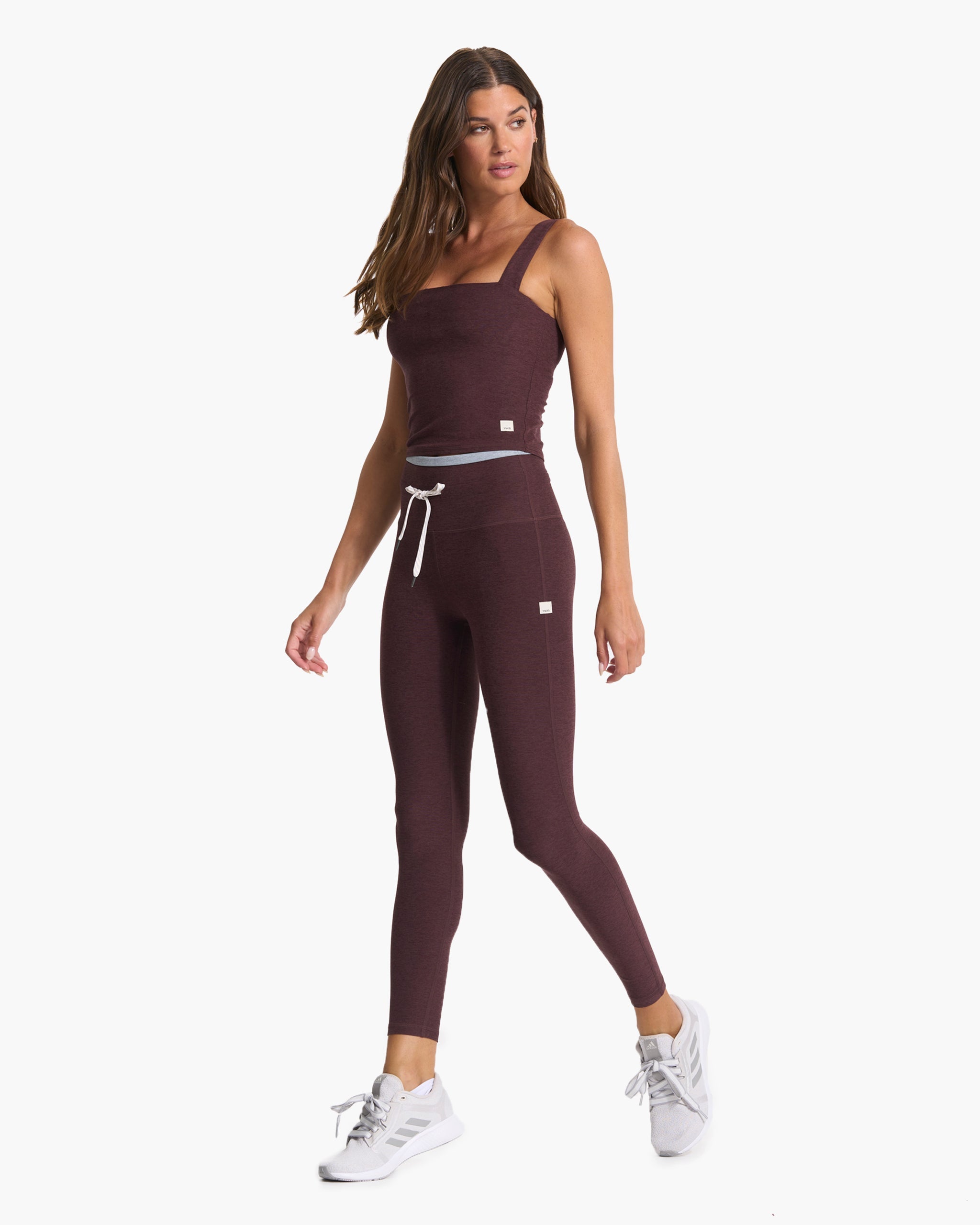 Vibe Elevation Legging | Chestnut Heather