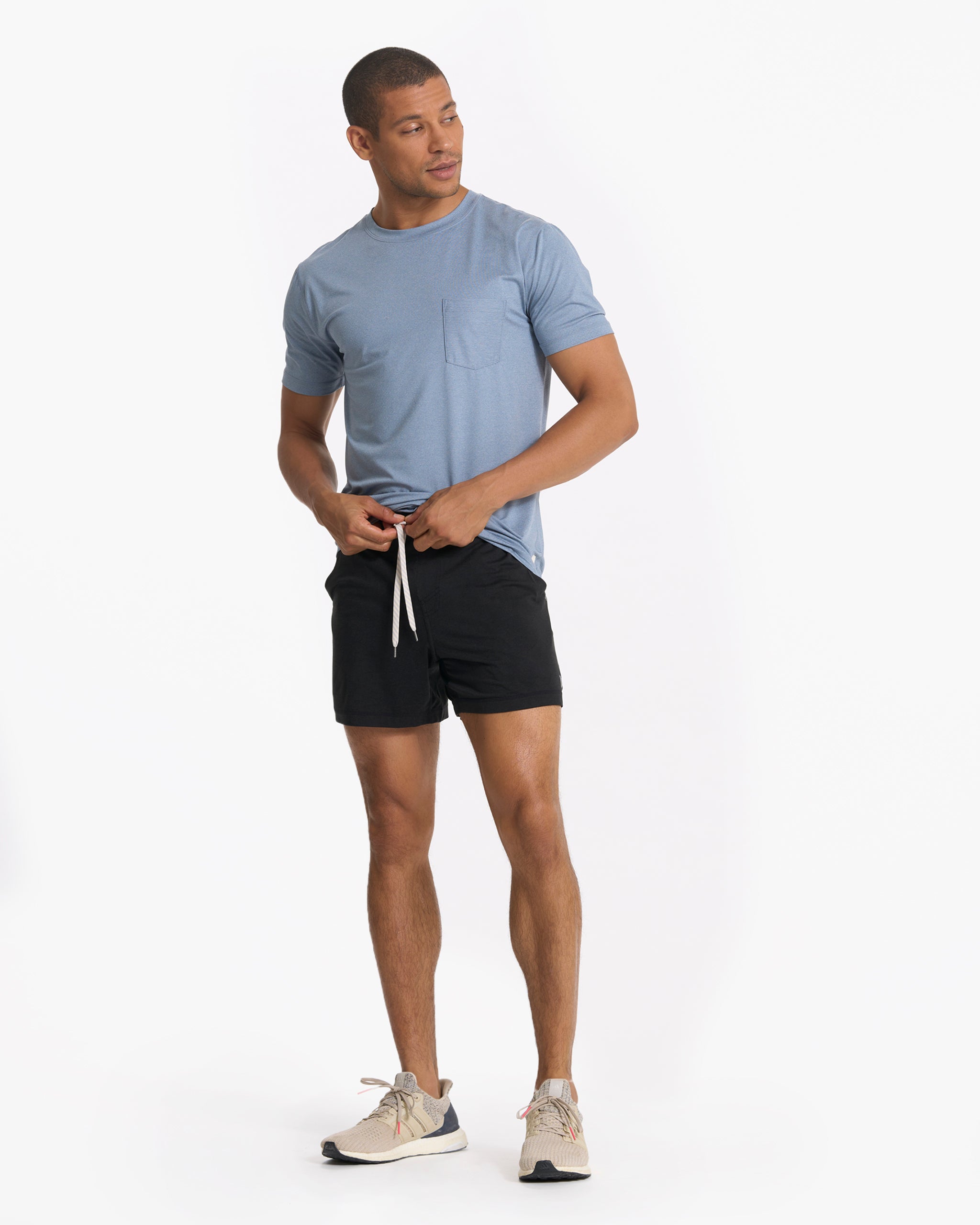 Ponto Performance Short 5" | Black Heather