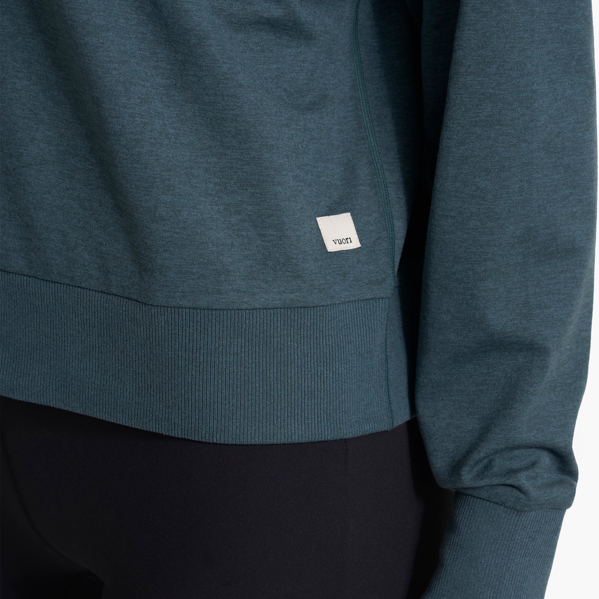 Long-Sleeve Halo Crew | Stone Heather