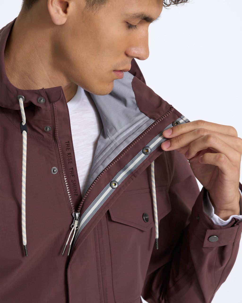 Palisades Rain Jacket | Chestnut
