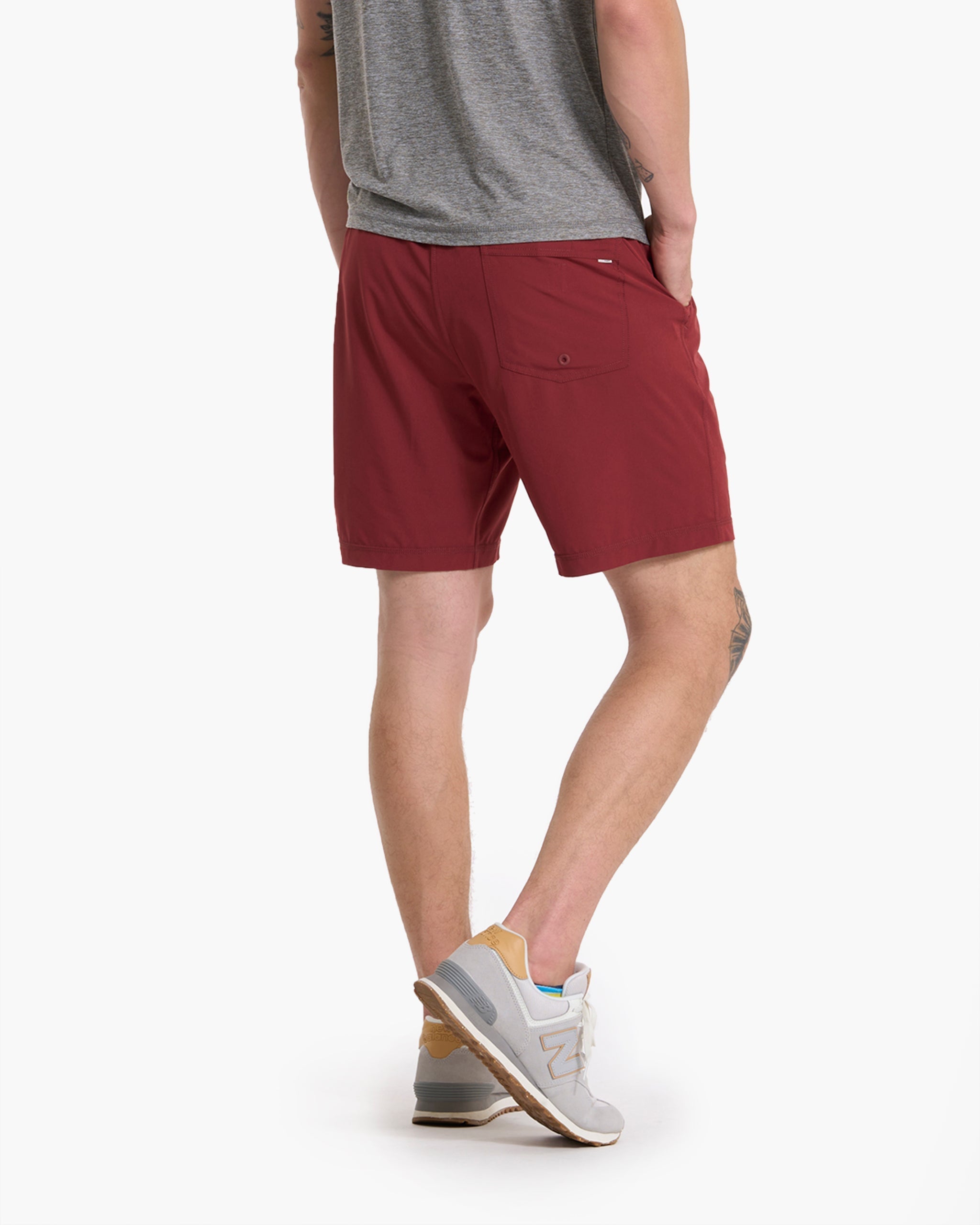 Kore Short Lined 7" | Currant