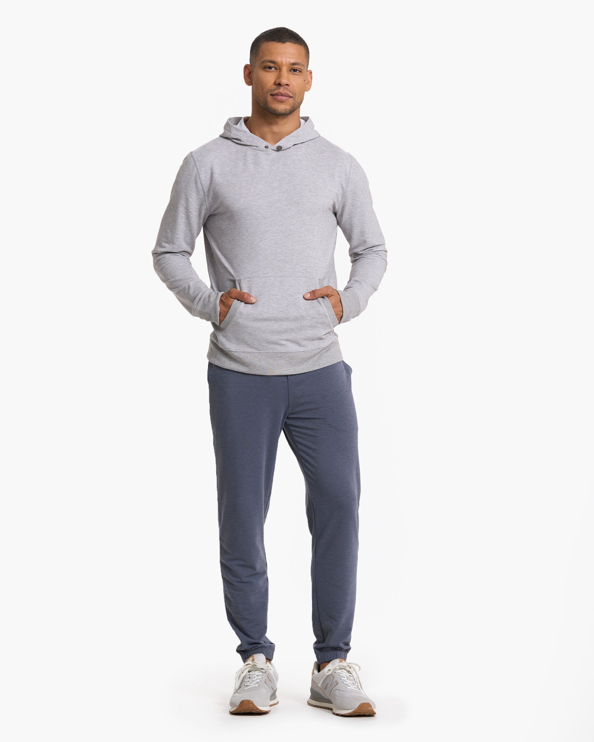 Austin Hoodie | Light Heather Grey