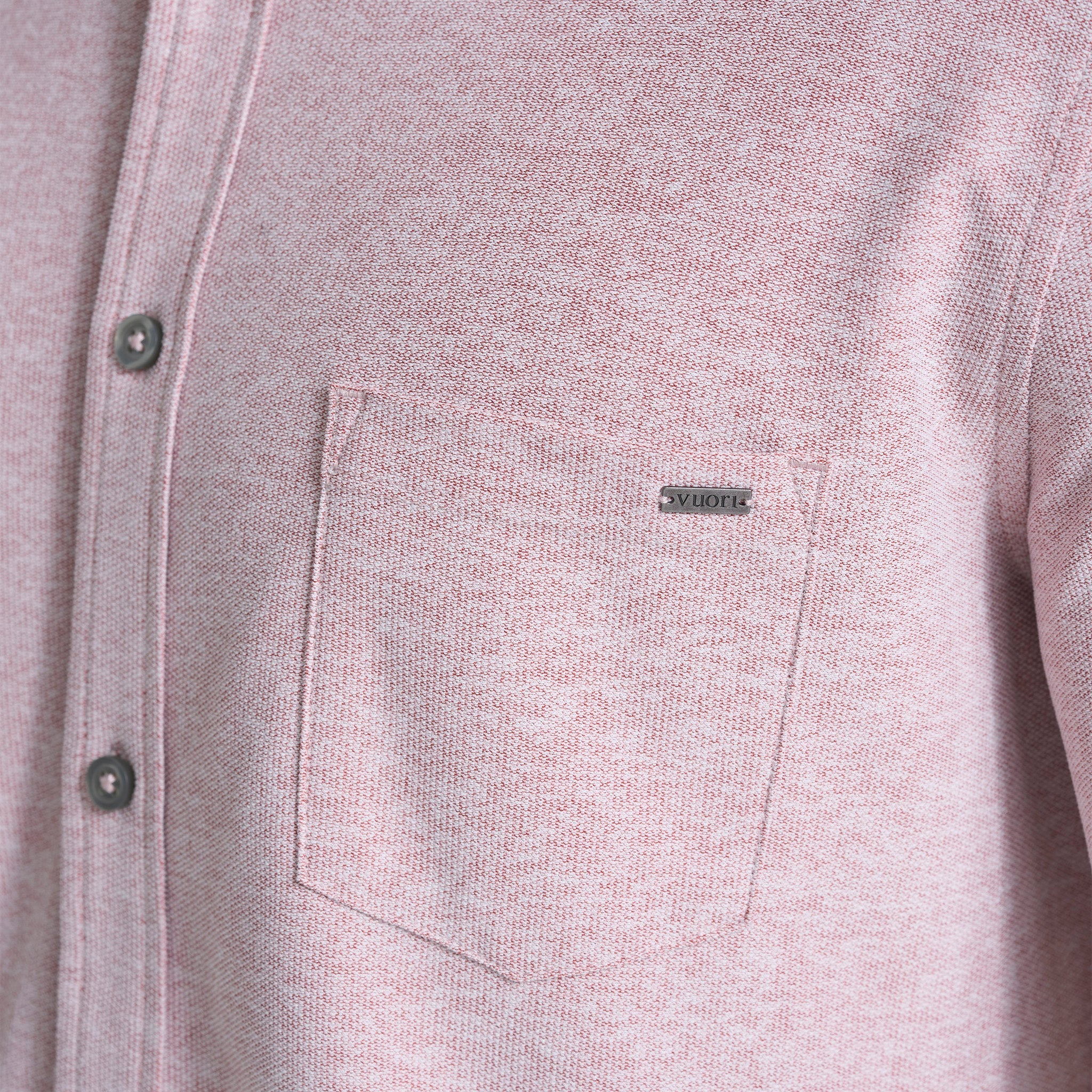 Long Sleeve Ace Button Down | Saltwater Red