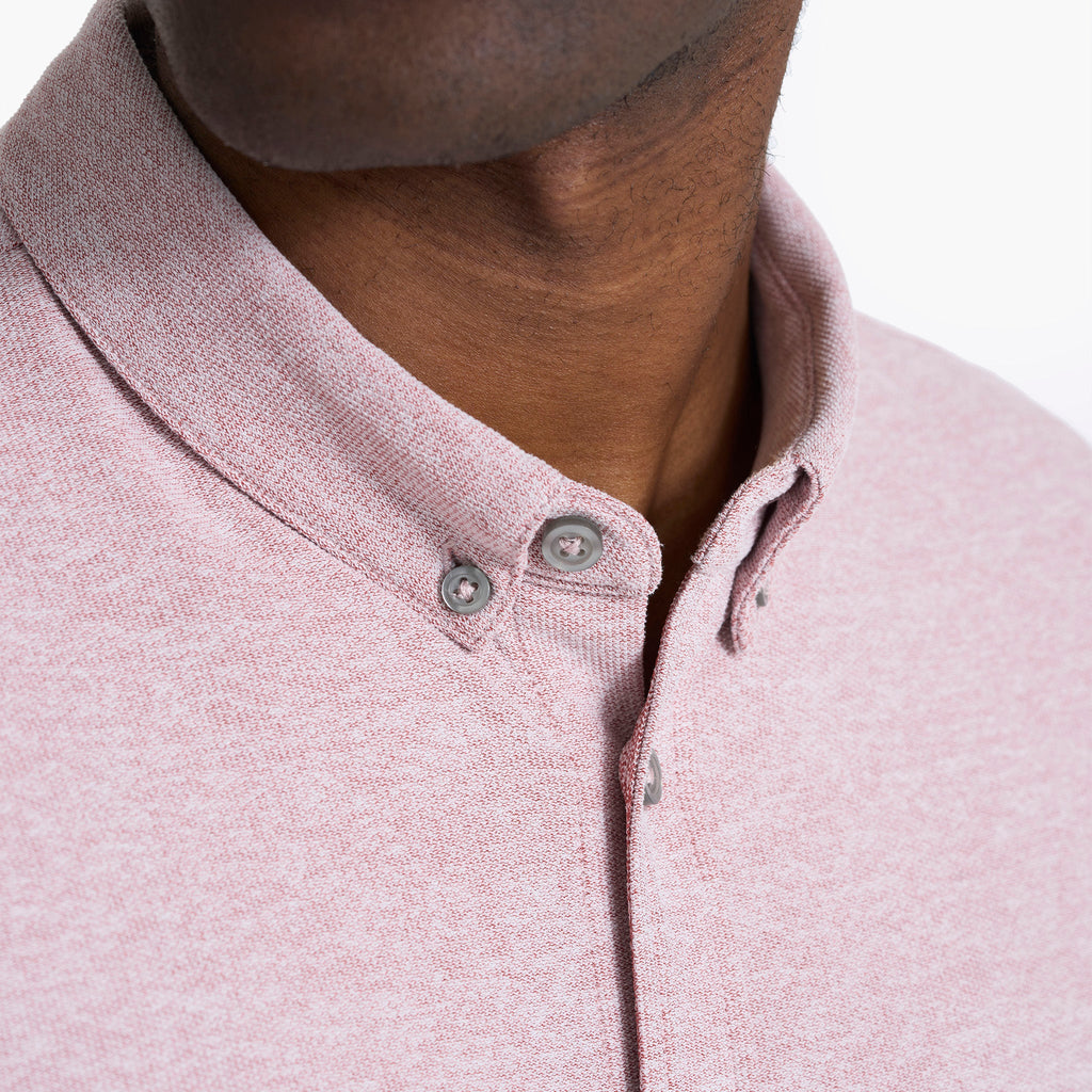 Long Sleeve Ace Button Down | Saltwater Red