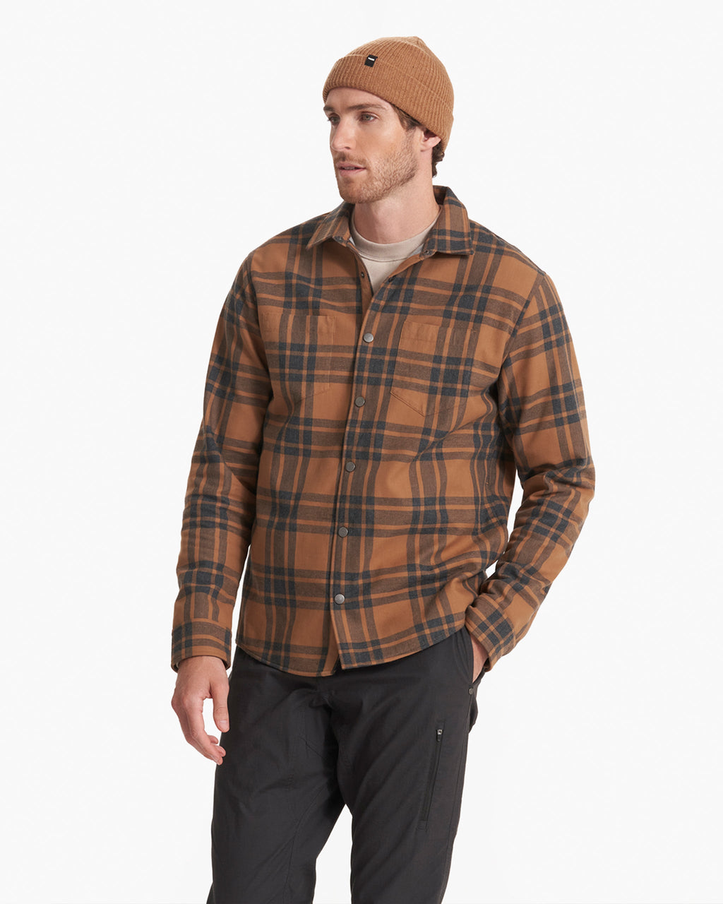 Range Shirt Jacket | Camel