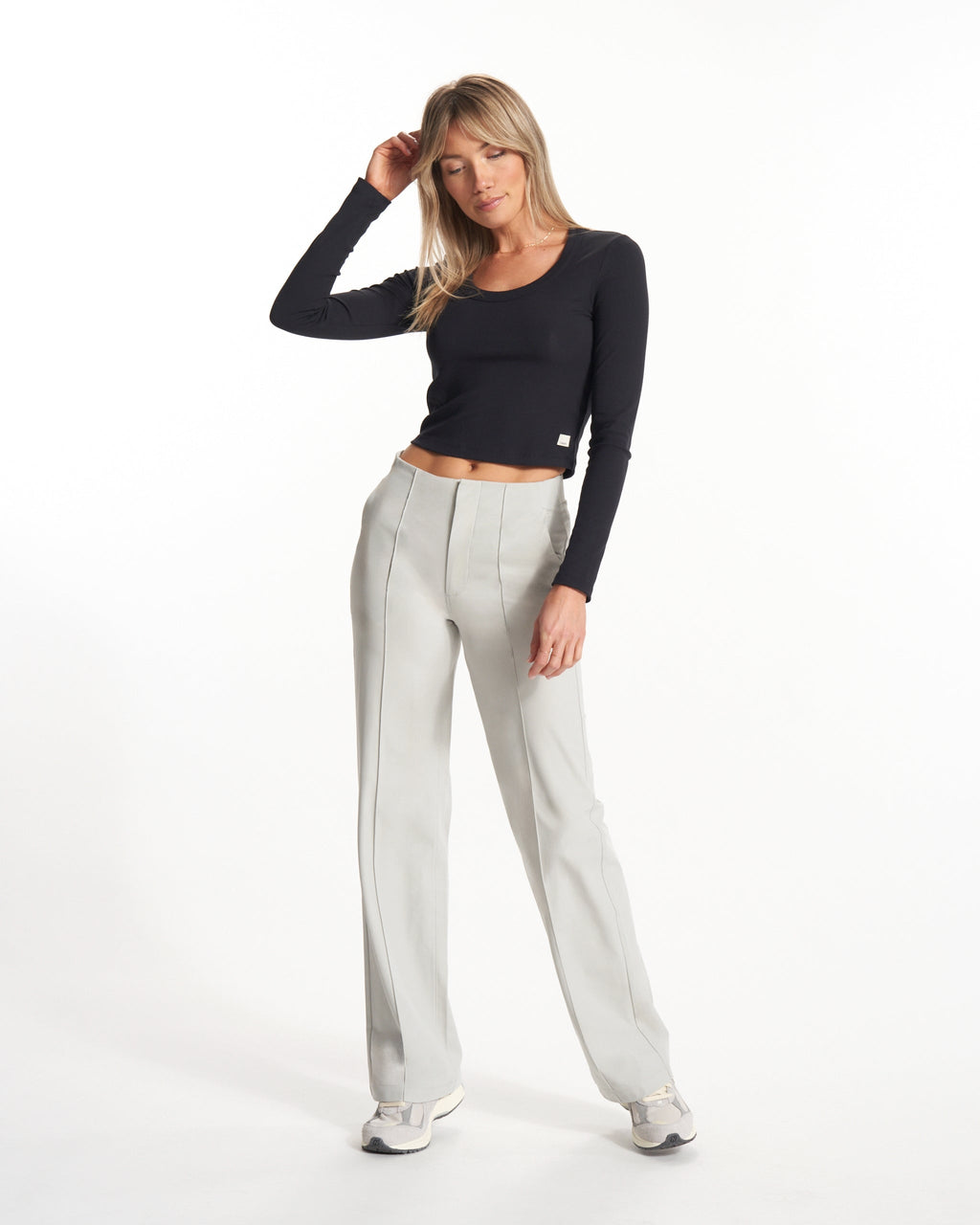 Womens Meta Wideleg Pant - Long | Vapor