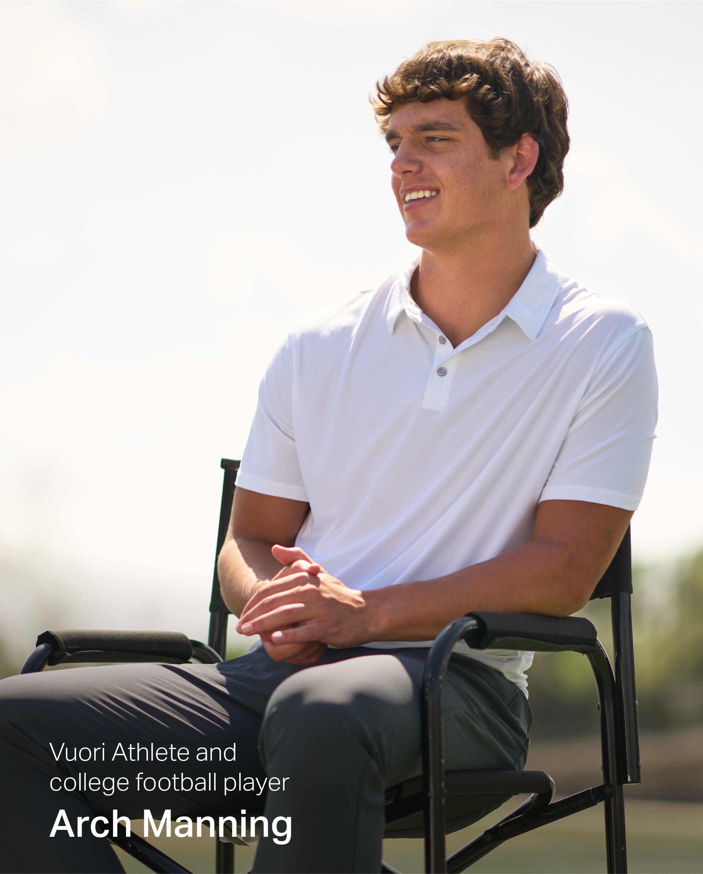 Strato Tech Polo | White