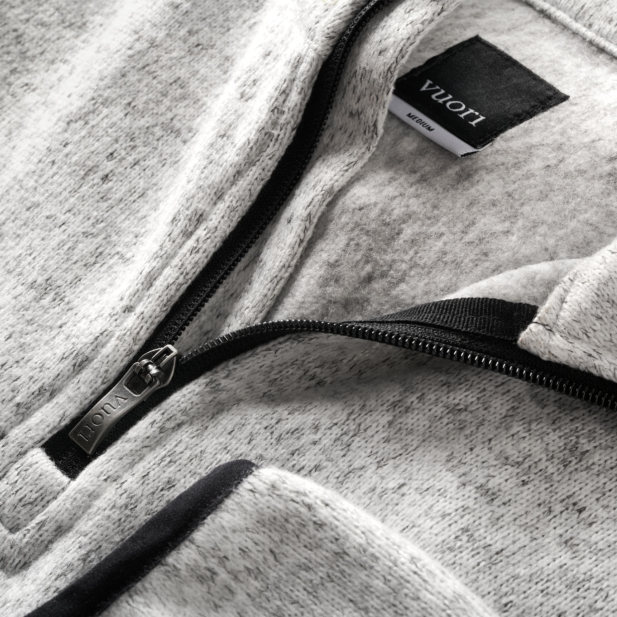 Durango Half Zip | Heather Grey