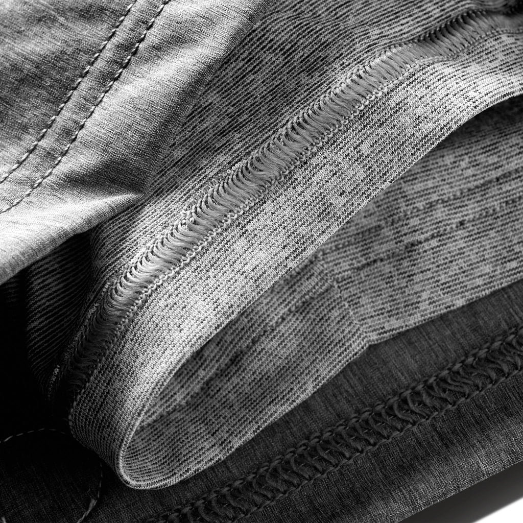 Kore Short Lined 7" | Ink Shibori Grid