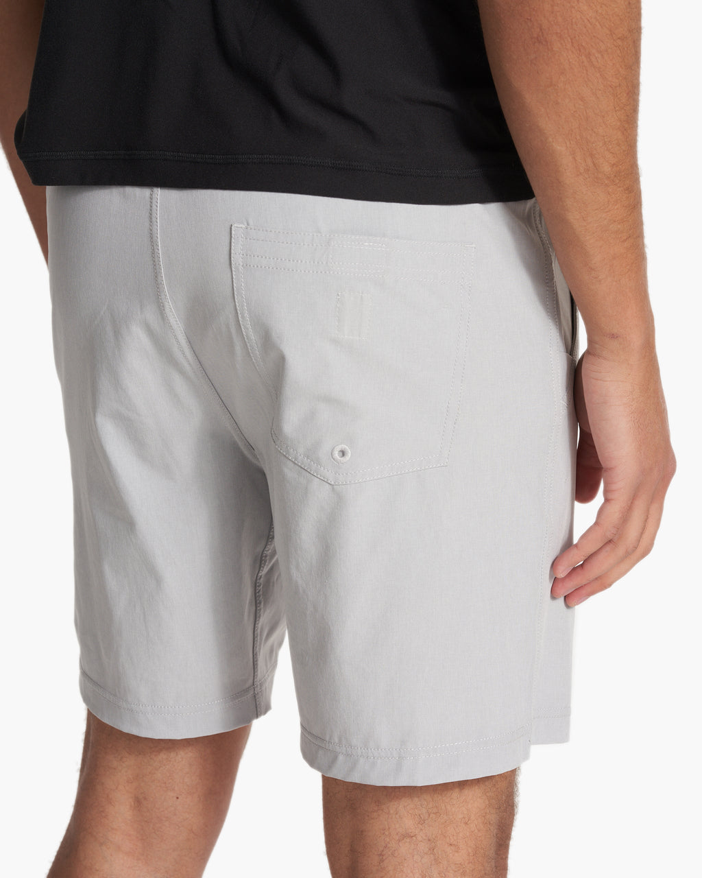Kore Short Lined 7" | Platinum Linen Texture