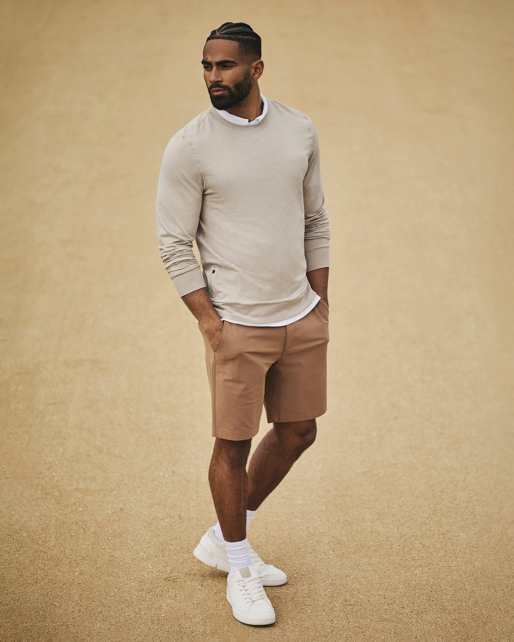 Ponto Performance Crew | Dark Salt Heather