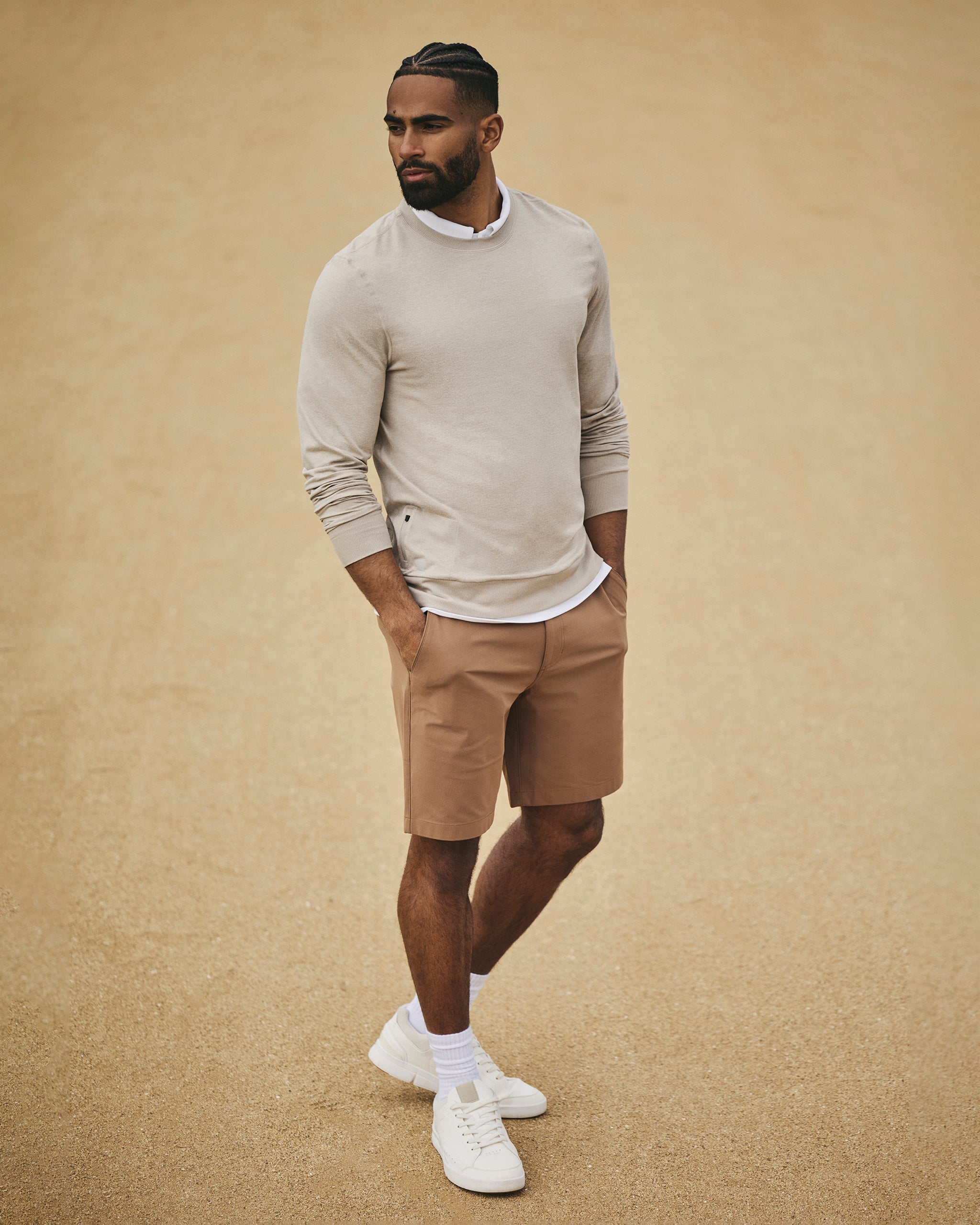 Ponto Performance Crew | Dark Salt Heather
