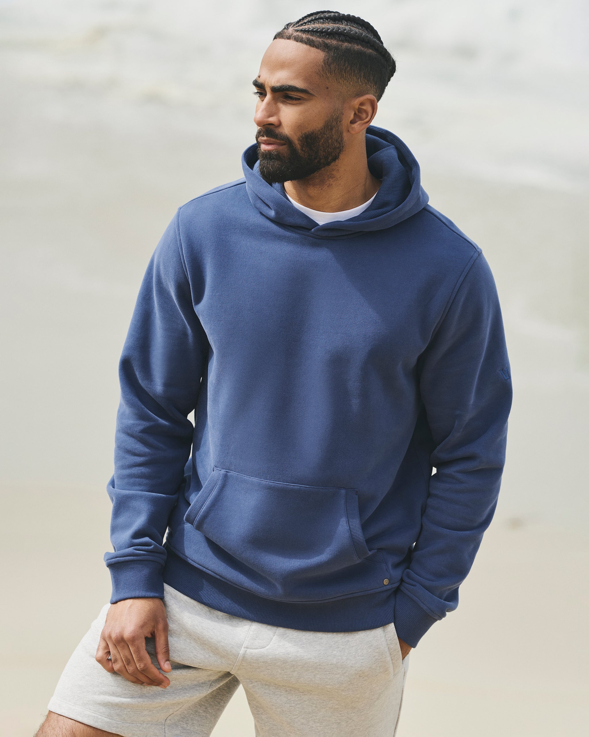 Seaside Pullover Hoodie | French Blue