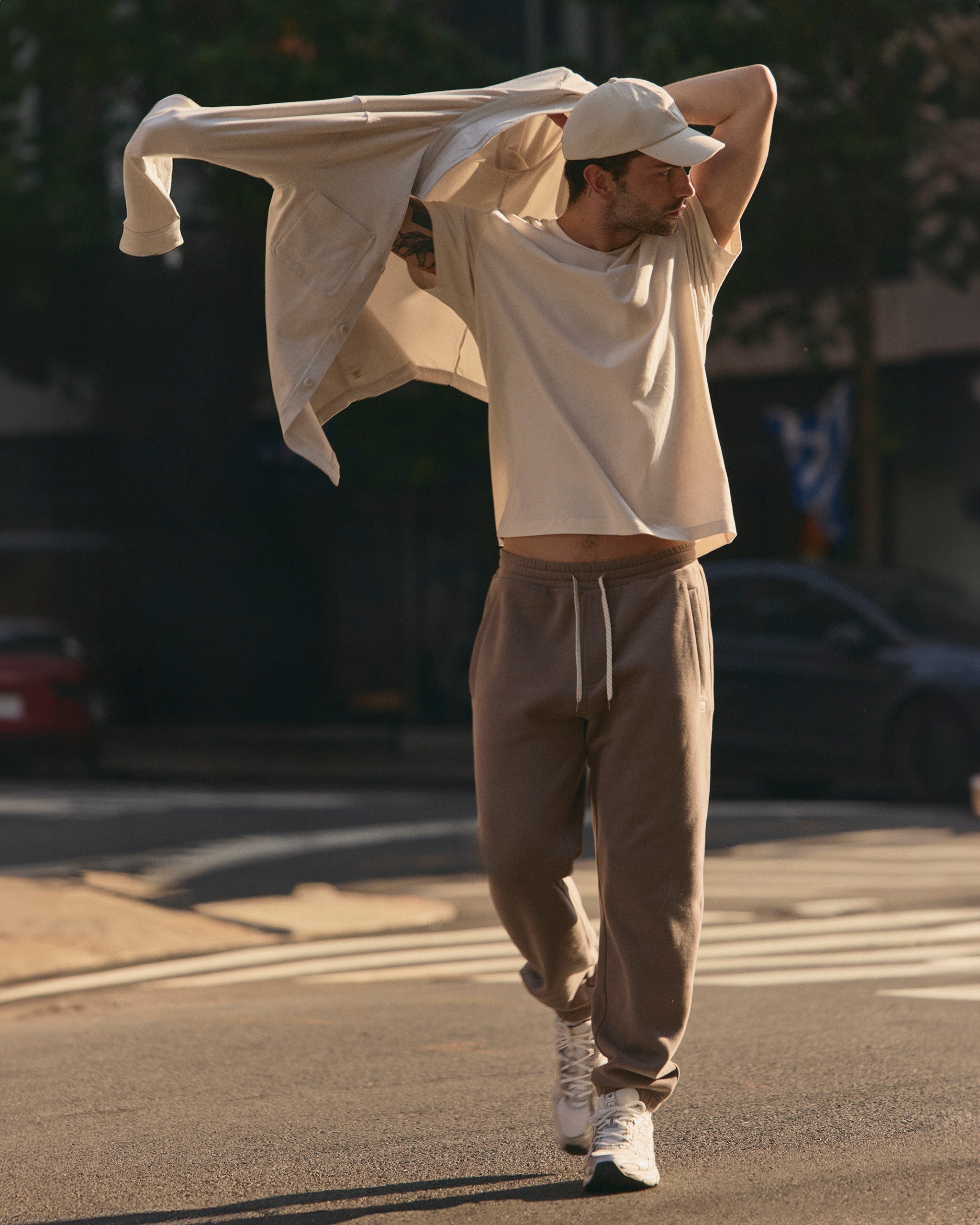 Seaside Sweatpant - Long | Smokey Taupe