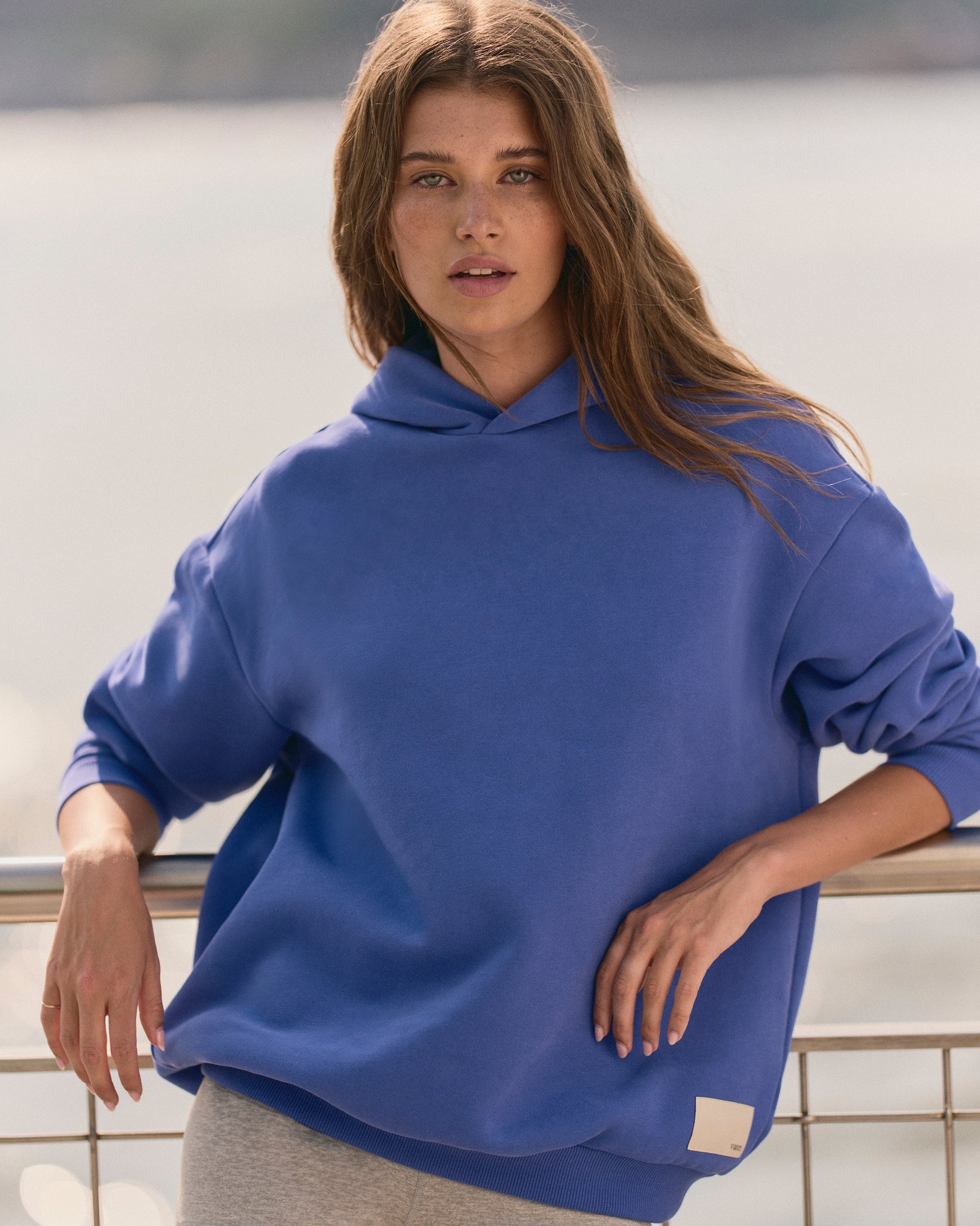 Restore Oversized Hoodie | Bright Iris