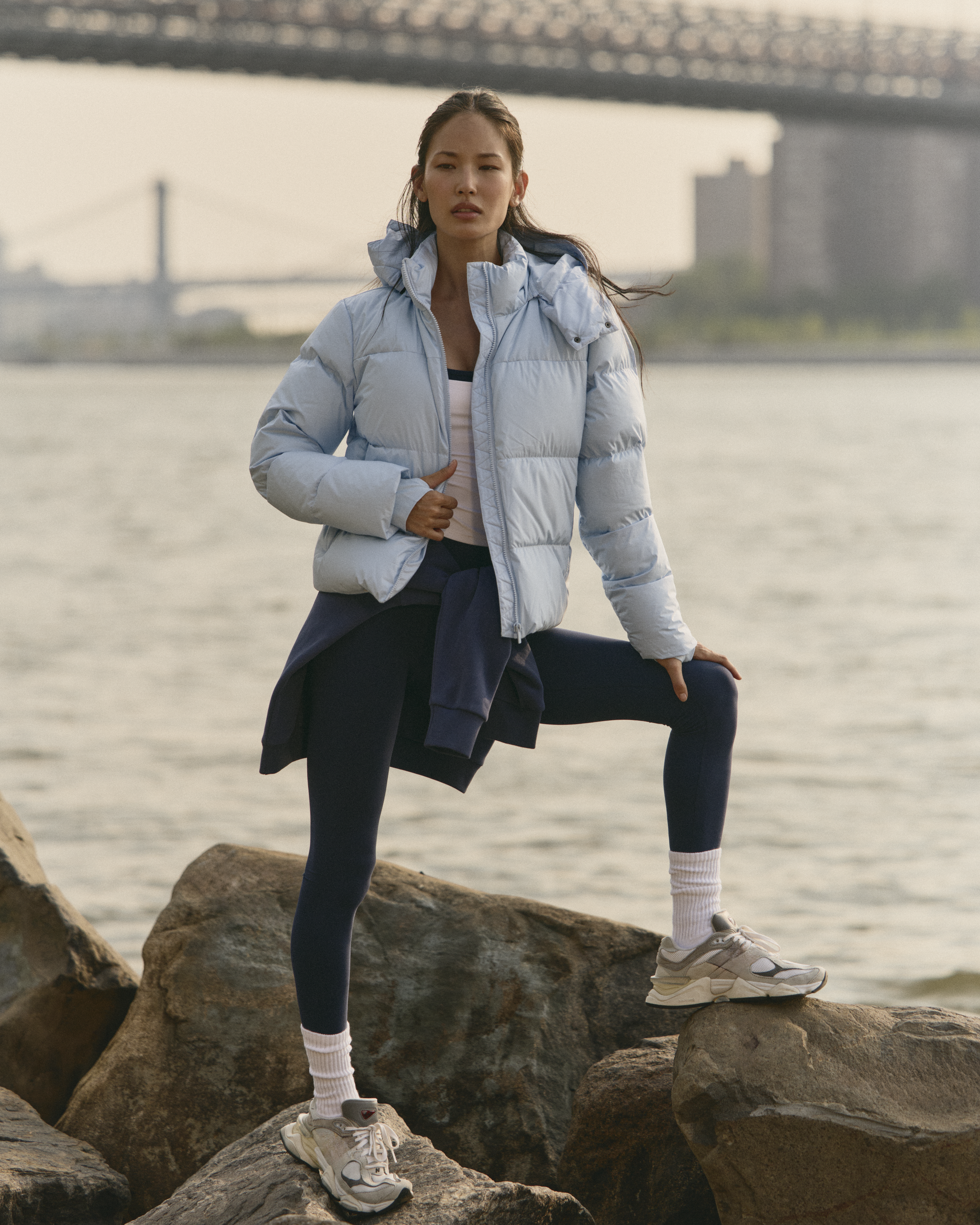 Alta Down Jacket | Crystal Blue