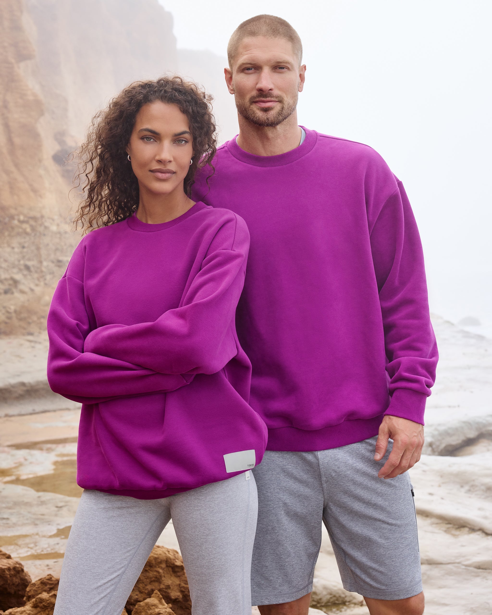 Restore Oversized Crew 2.0 | Magenta