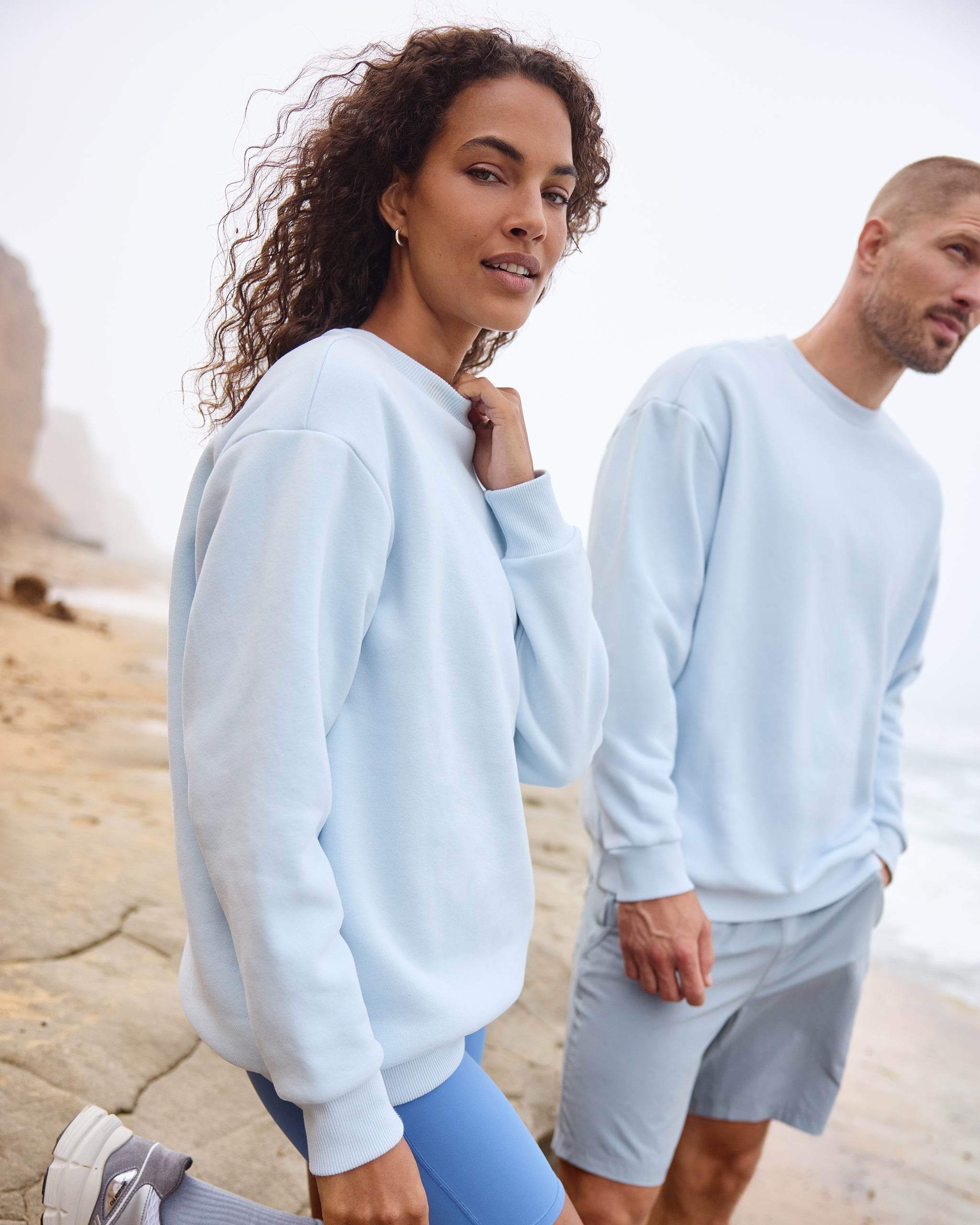 Restore Oversized Crew 2.0 | Light Mist
