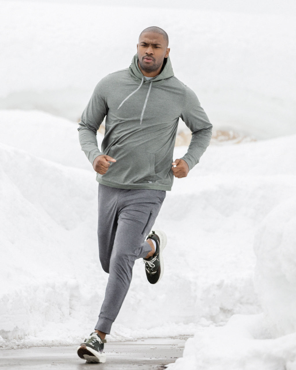 Sunday Element Hoodie | Dusty Pine Heather