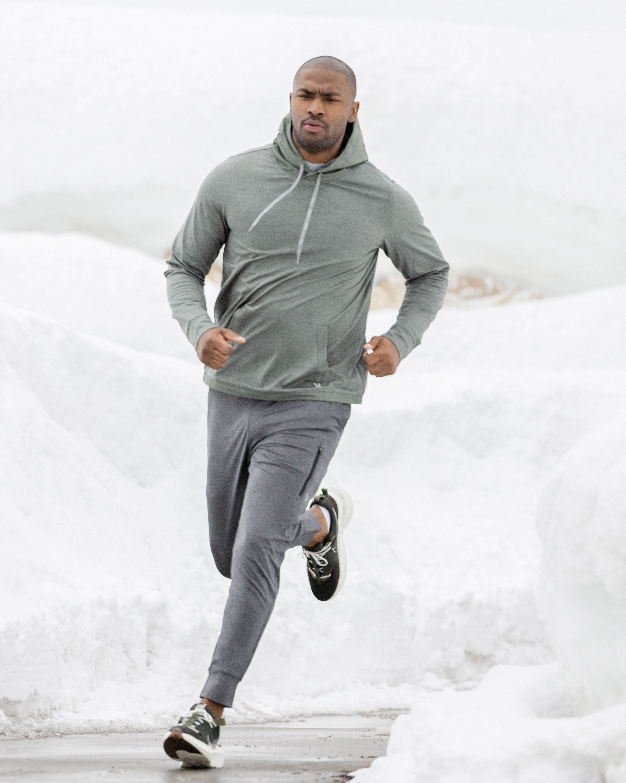 Sunday Element Hoodie | Dusty Pine Heather