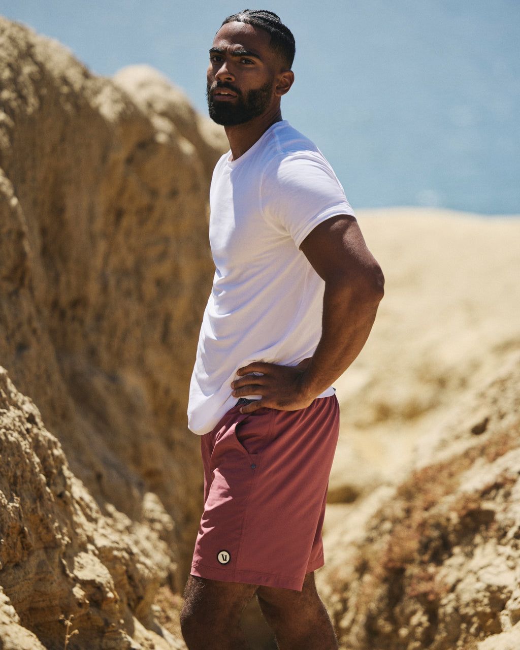 Kore Short Lined 7" | Saltwater Red