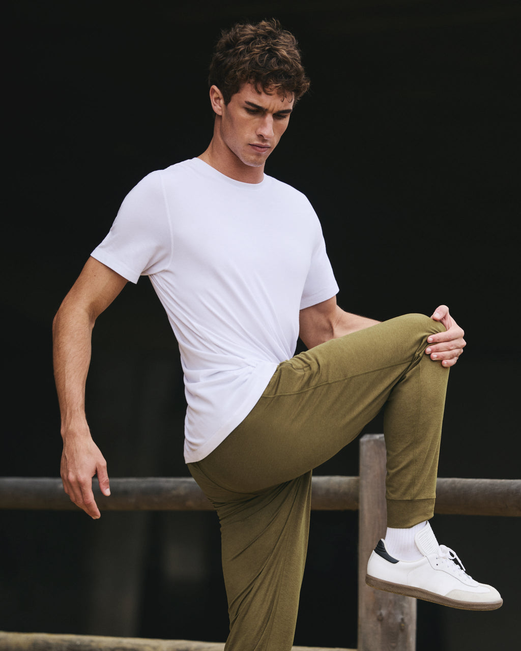 Ponto Performance Jogger | Moss Green Heather