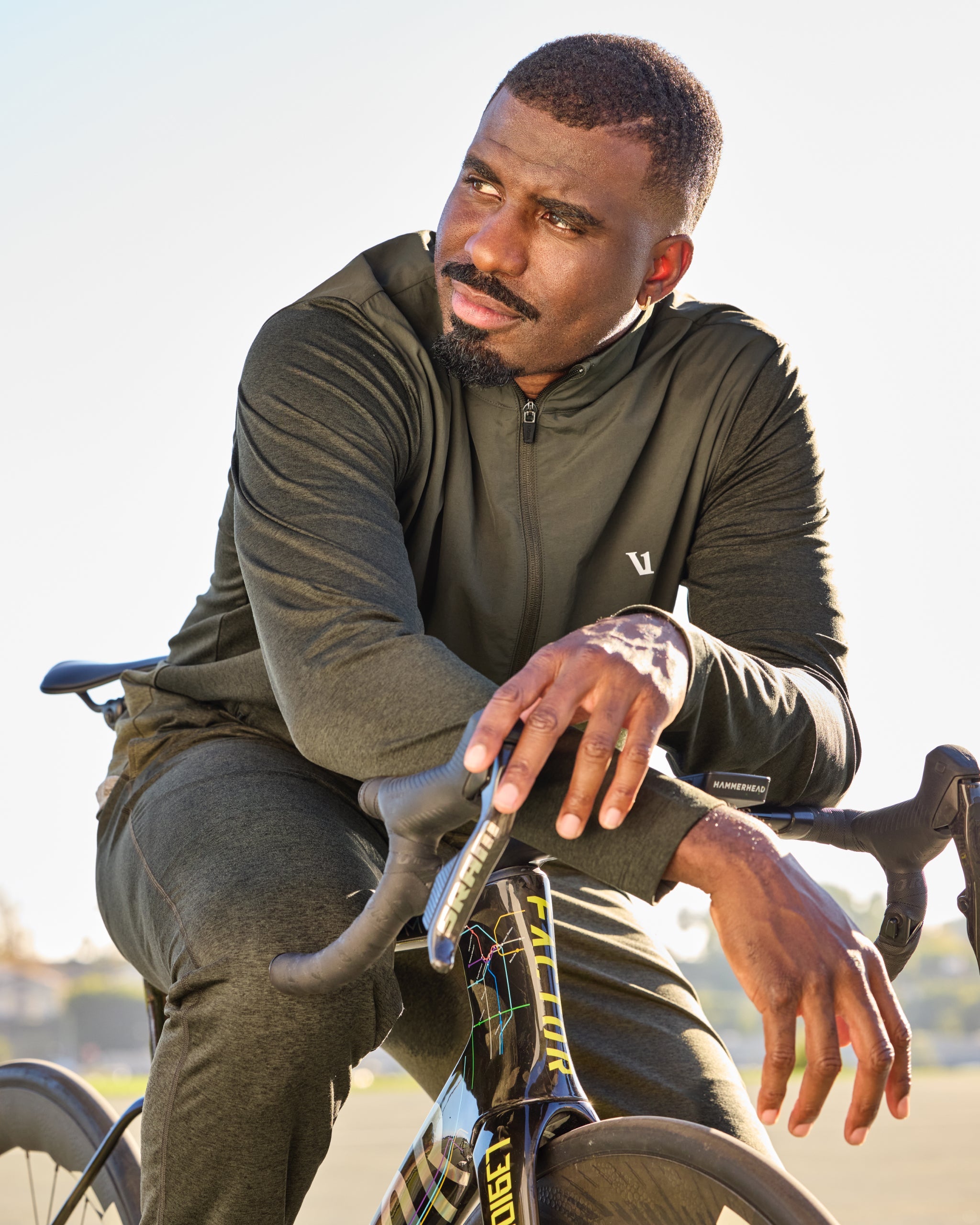 Sunday Element Half Zip | Kale Heather