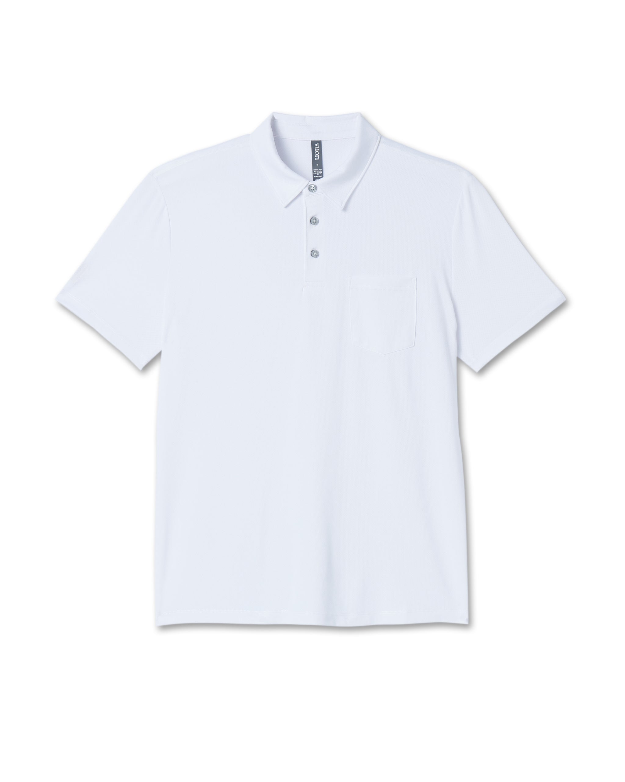 Zephyr Polo | White