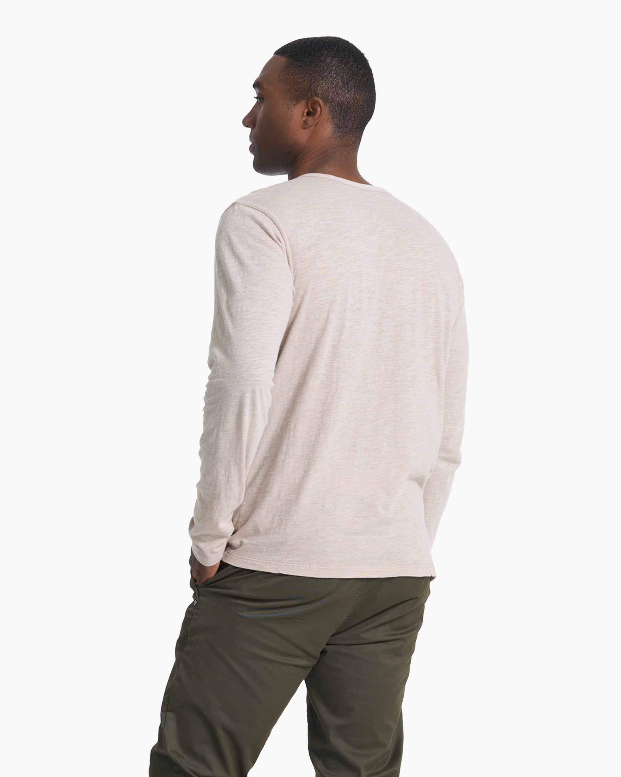 Long Sleeve Rise Tee | Dark Salt