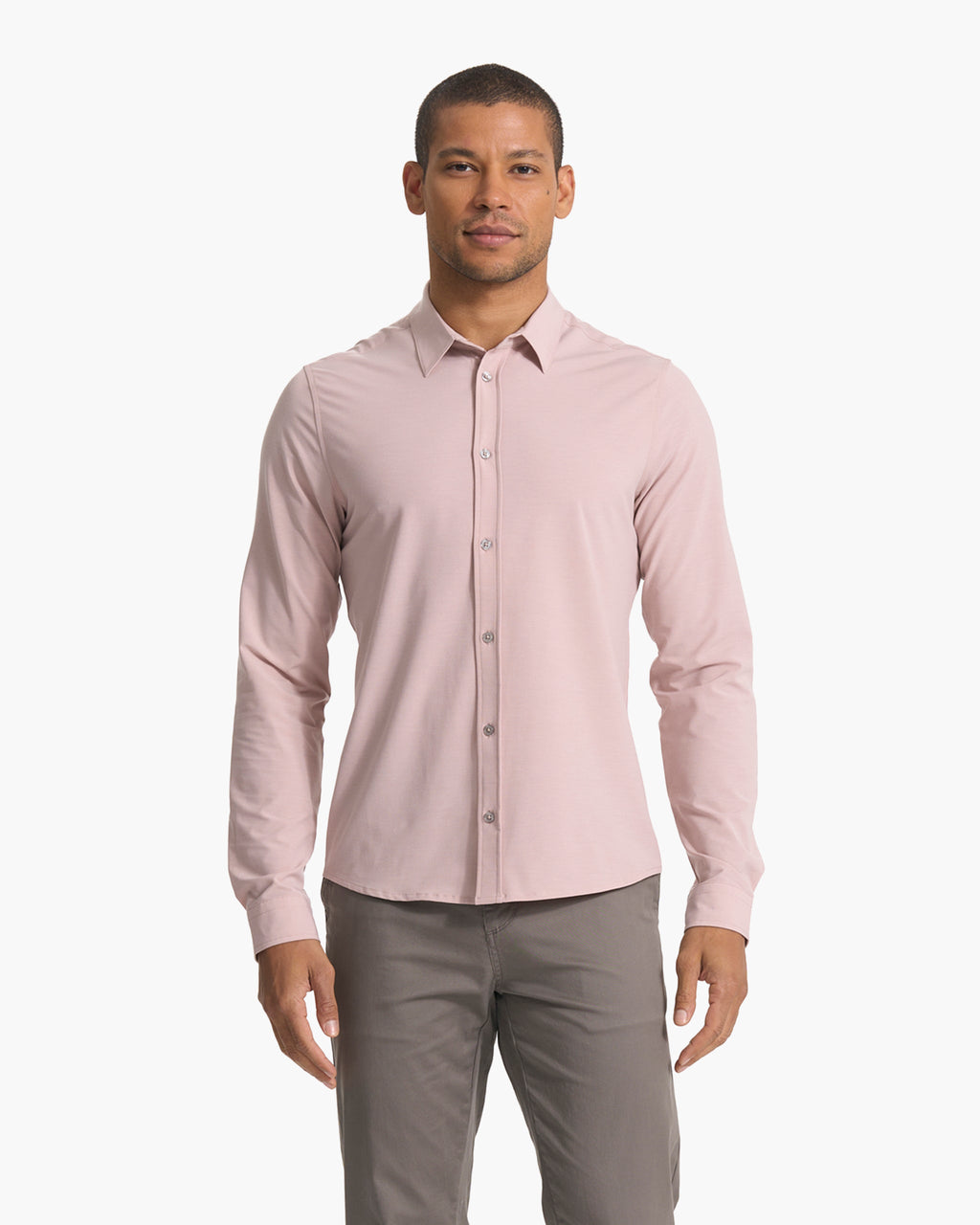 Long Sleeve Bridge Button Down | Cashmere