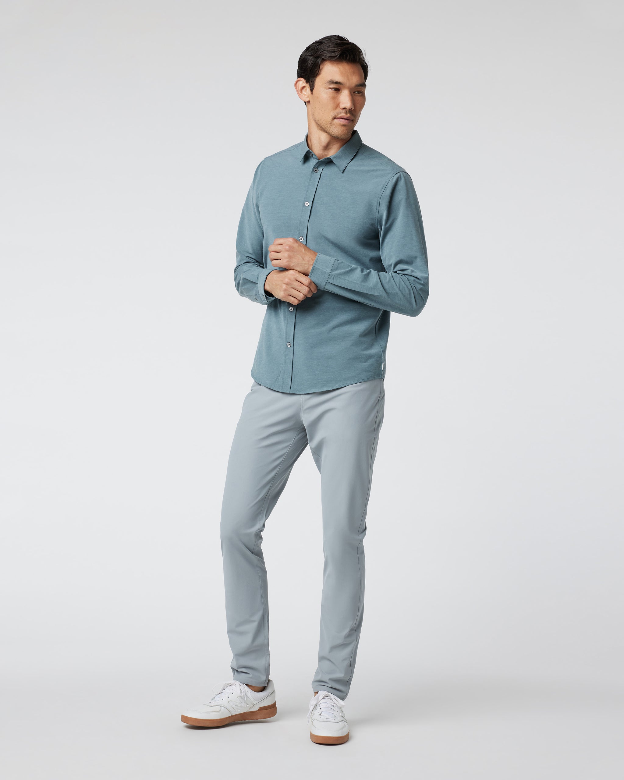 Long Sleeve Bridge Button Down | Kashmir