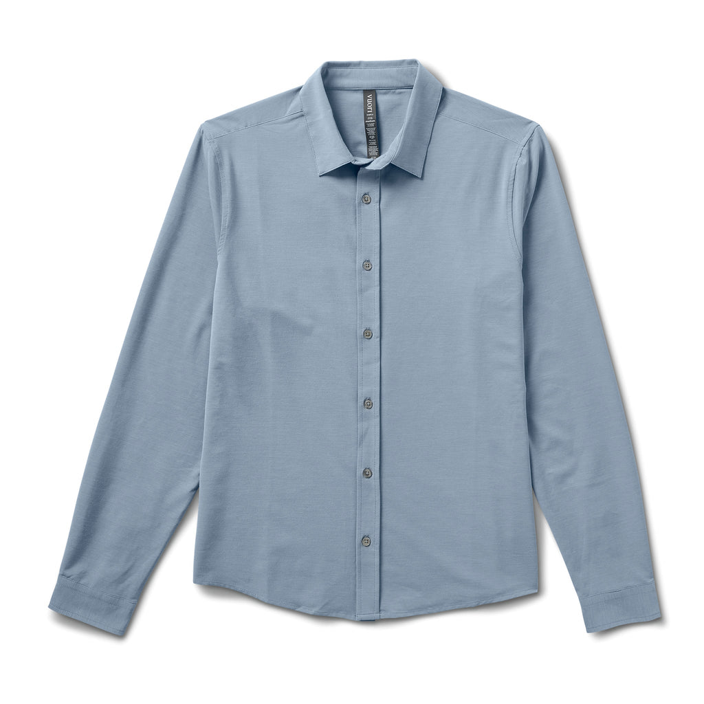 Long Sleeve Bridge Button Down | Light Cloud