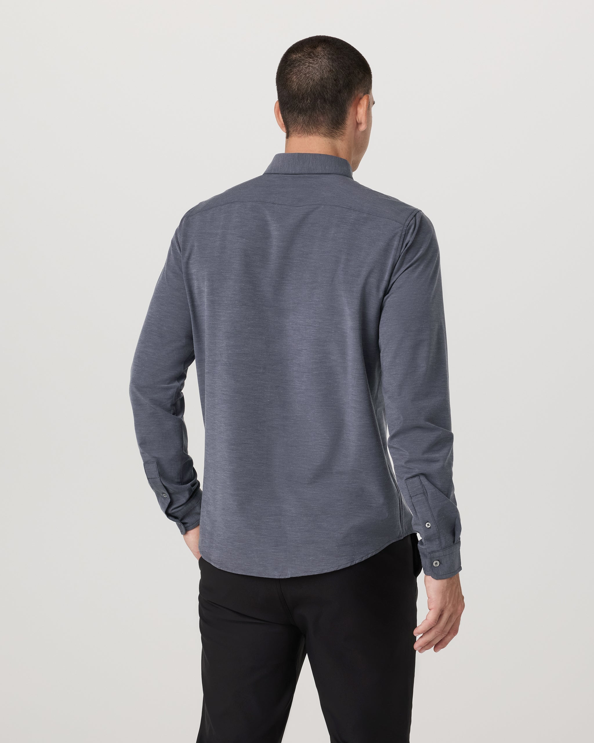 Long Sleeve Bridge Button Down | Moonlight