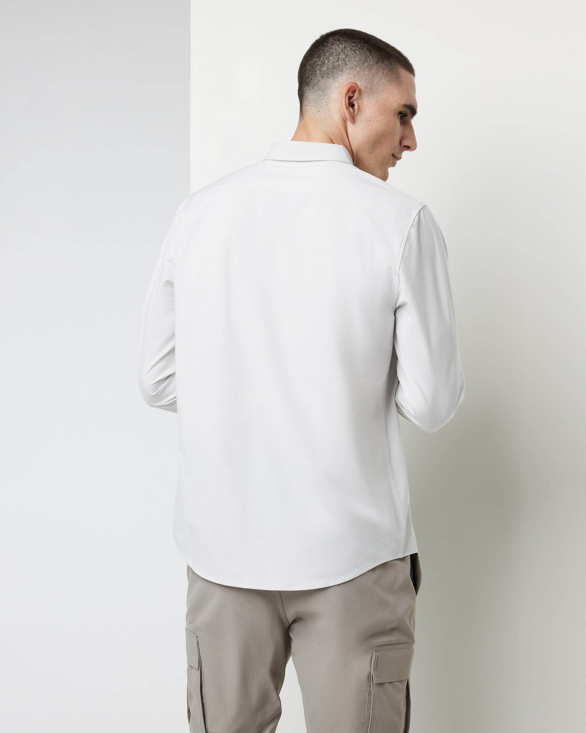 Long Sleeve Bridge Button Down | Salt