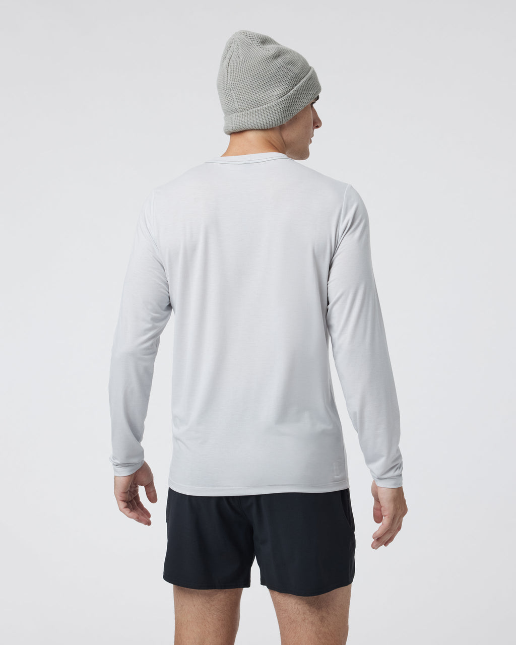 Long Sleeve Current Tech Tee | Frost Grey