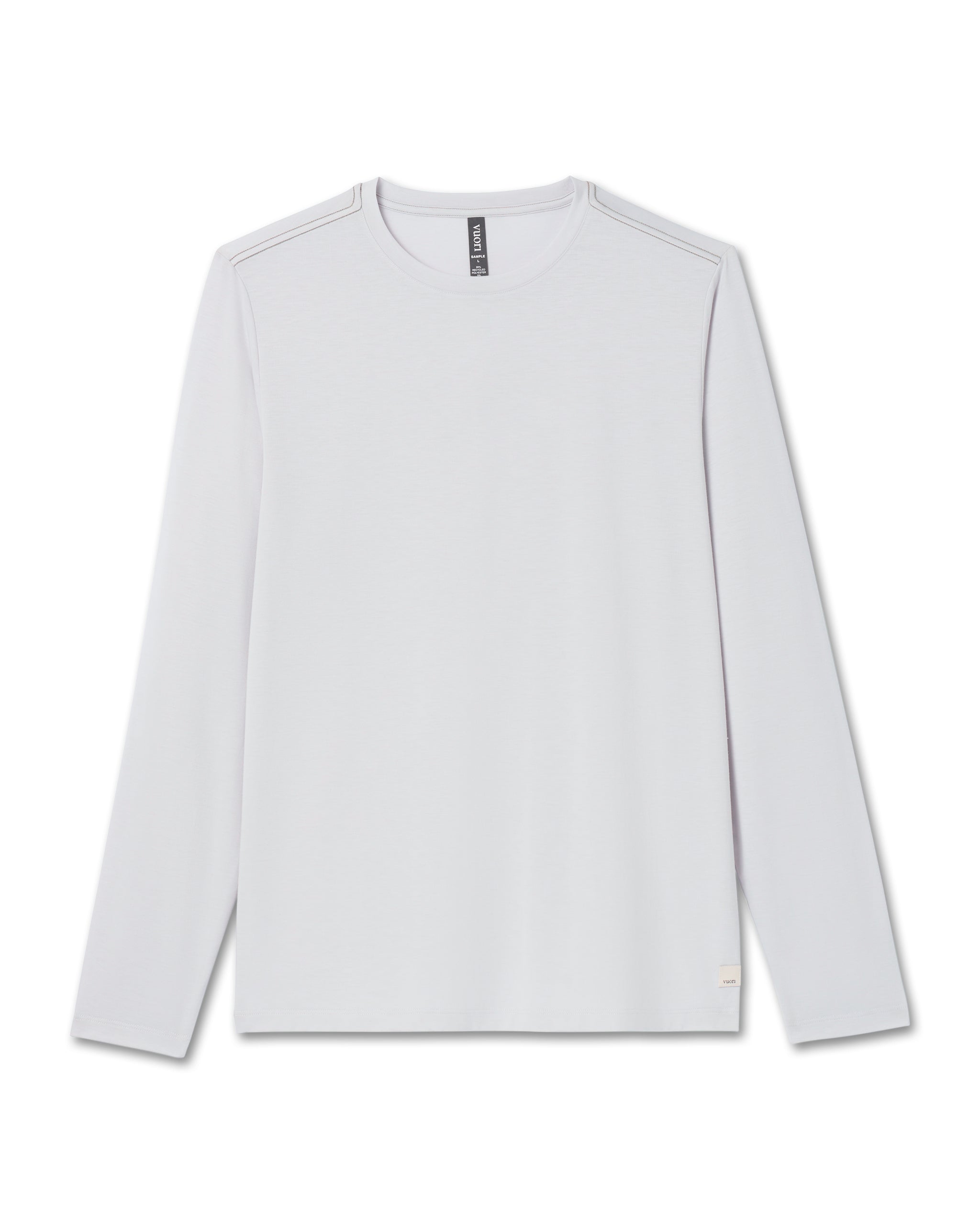 Long Sleeve Current Tech Tee | Frost Grey