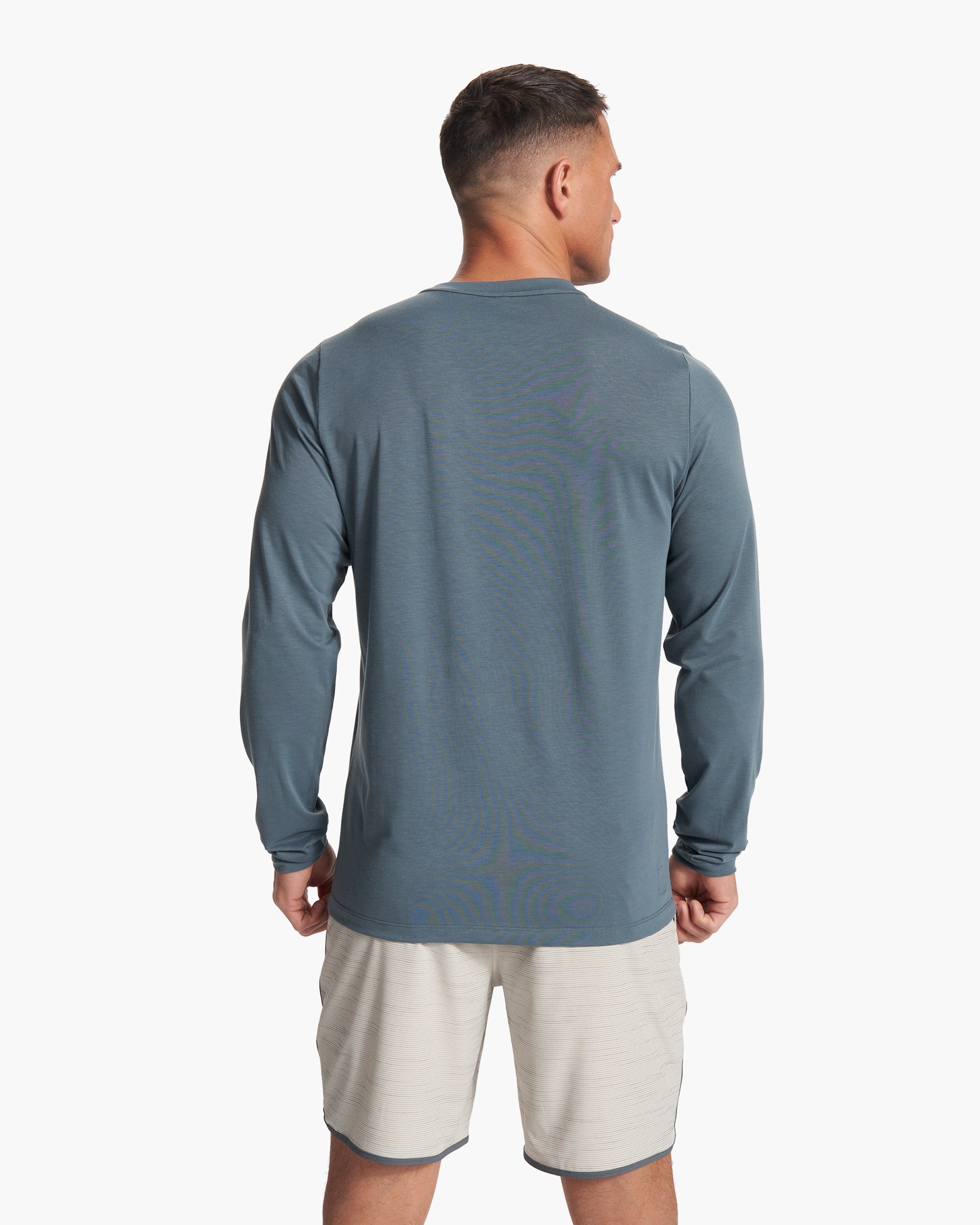 Long Sleeve Current Tech Tee | Lake