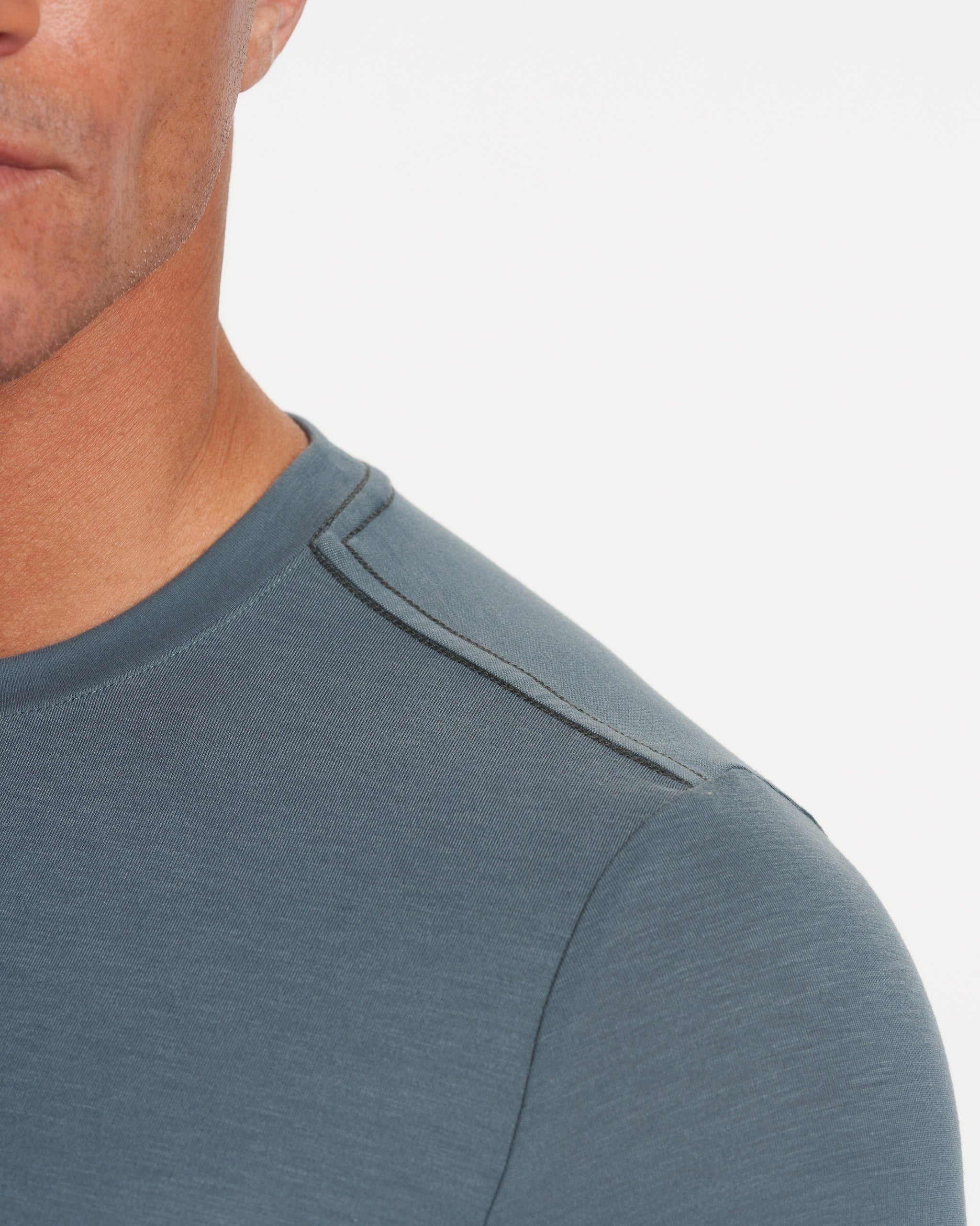 Long Sleeve Current Tech Tee | Lake