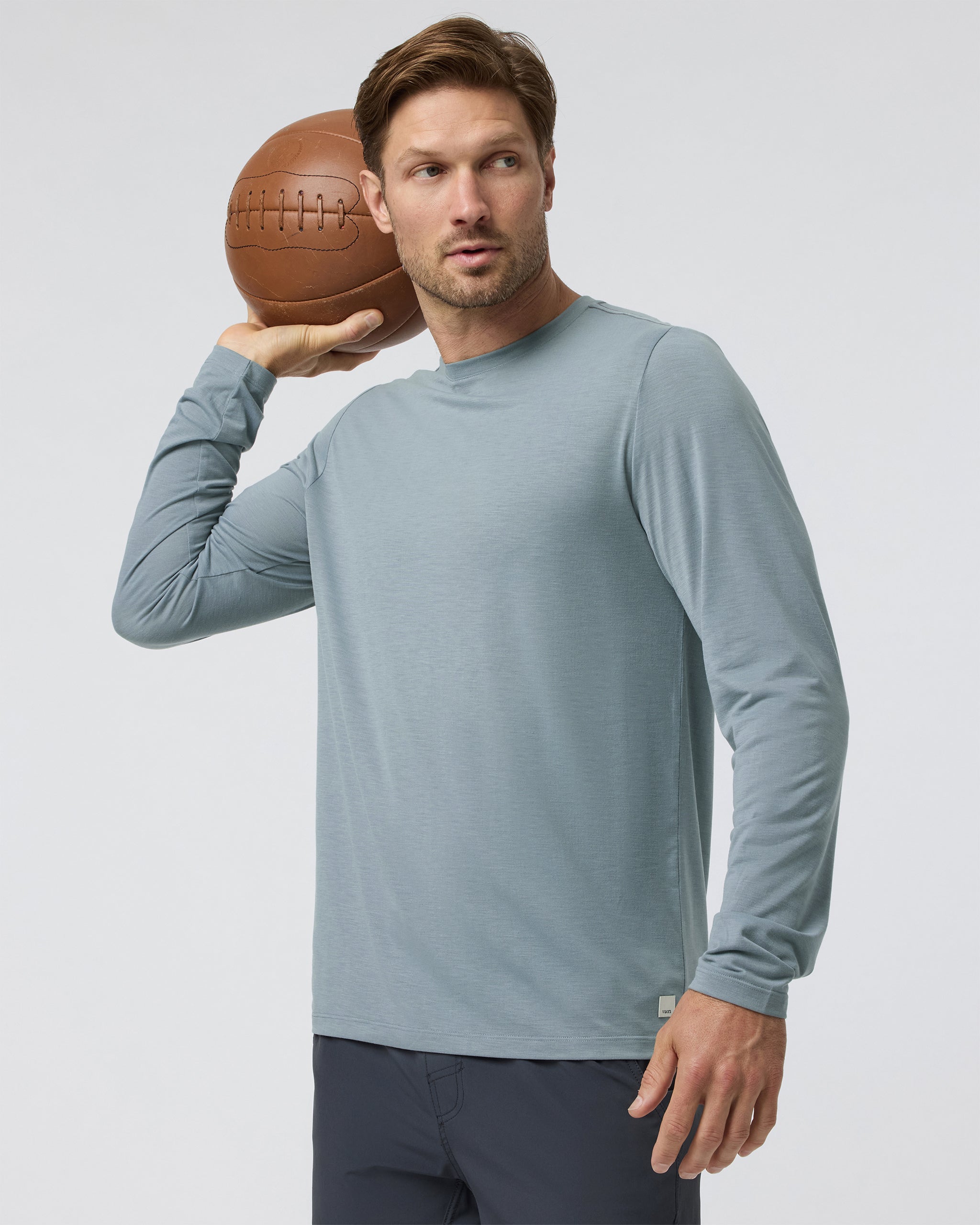 Long Sleeve Current Tech Tee | Mist