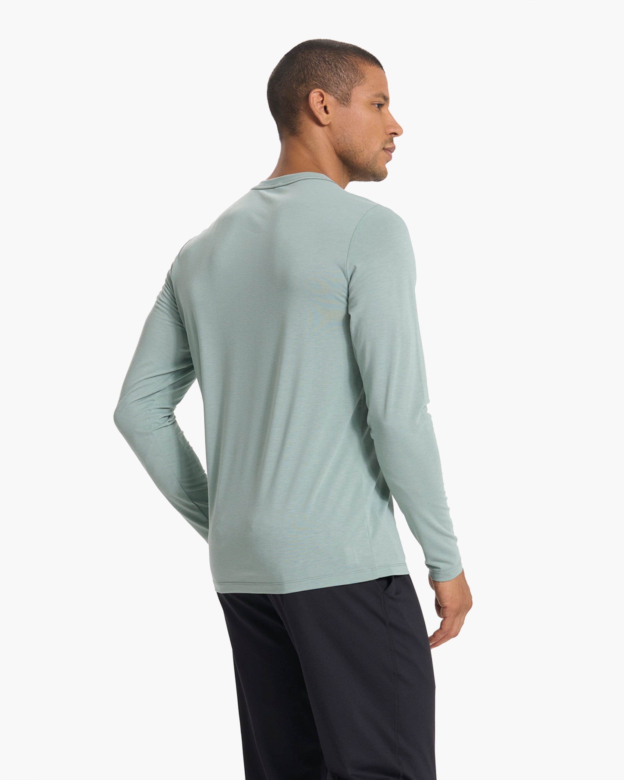 Long Sleeve Current Tech Tee | Neptune