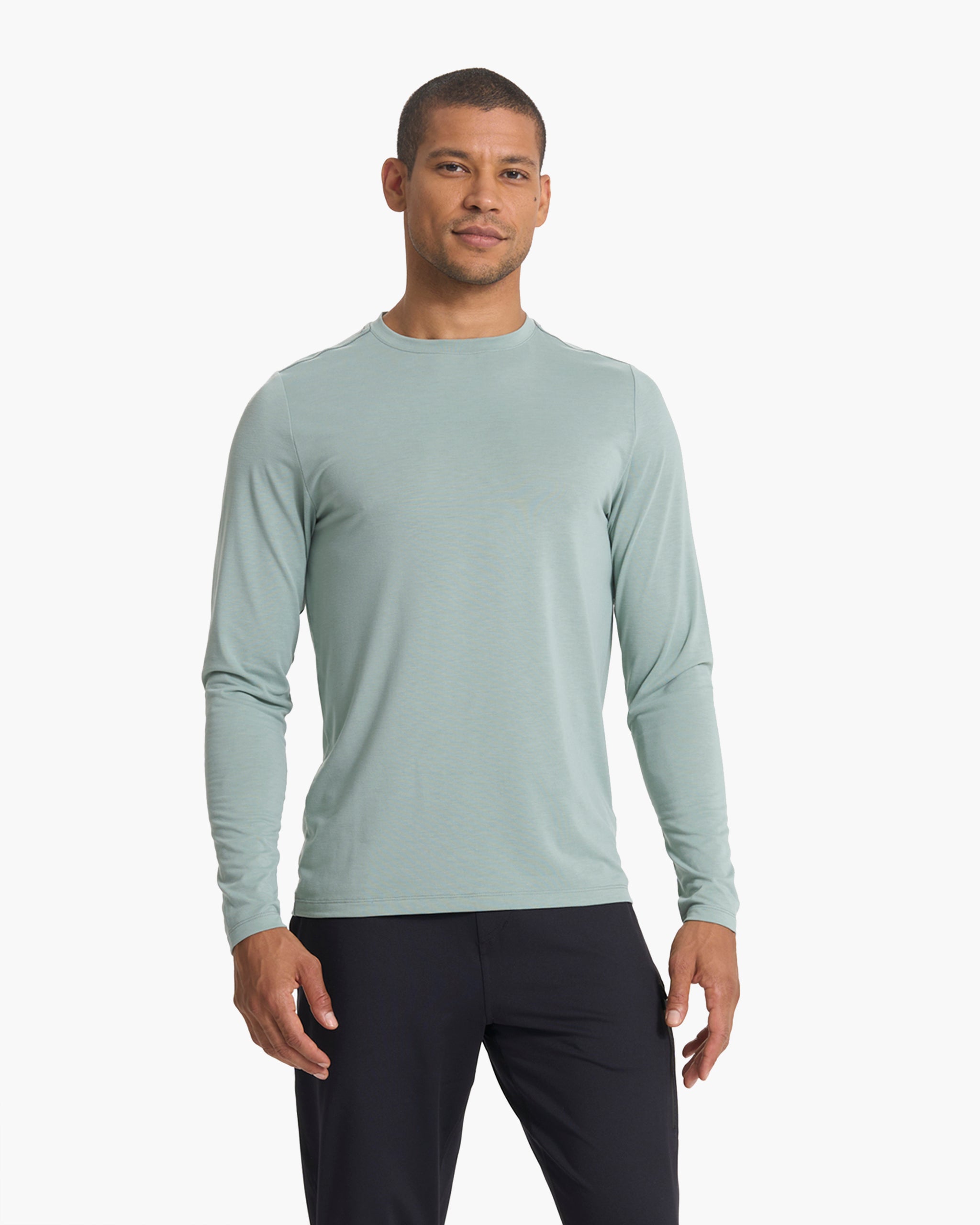 Long Sleeve Current Tech Tee | Neptune