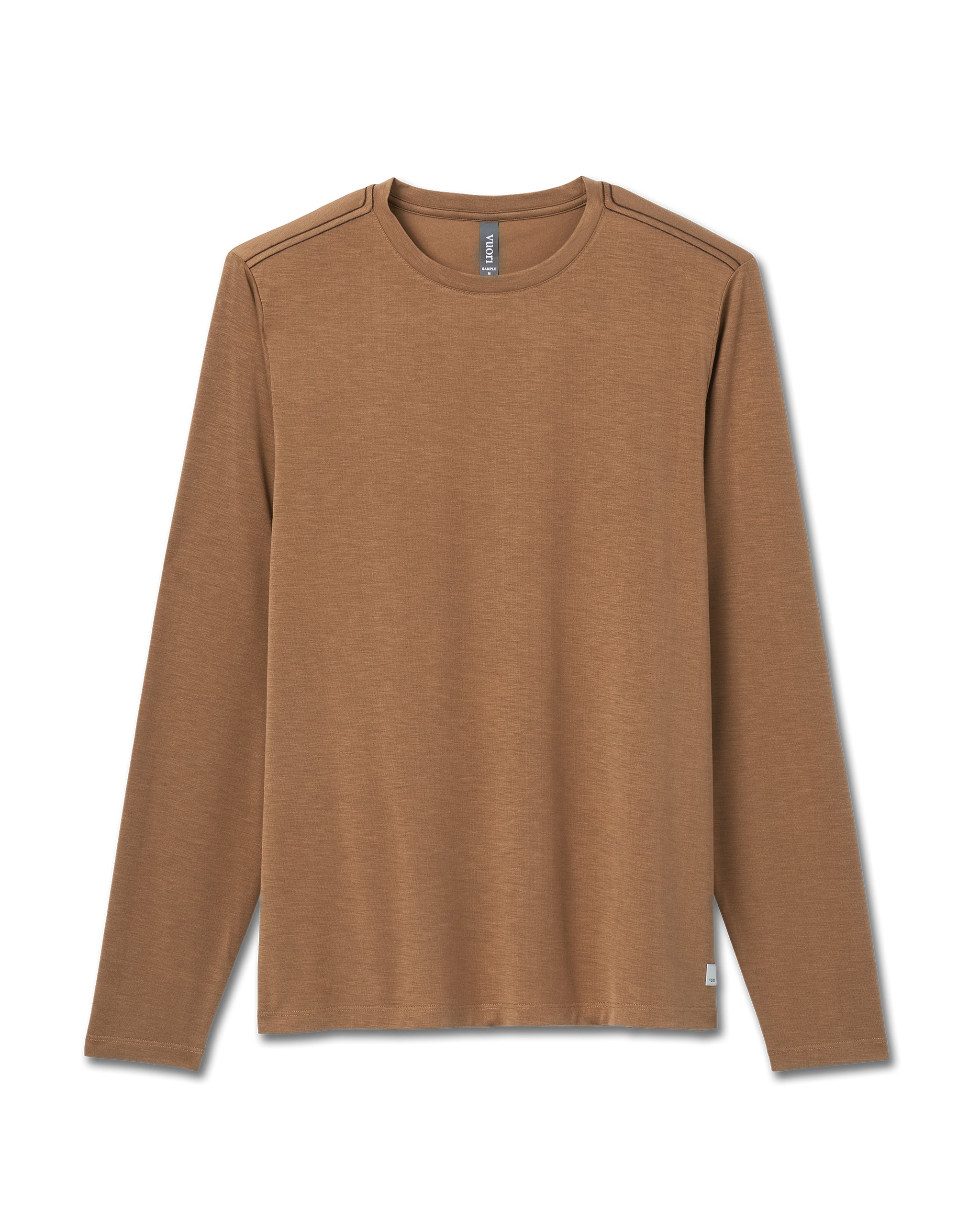 Long Sleeve Current Tech Tee | Pecan