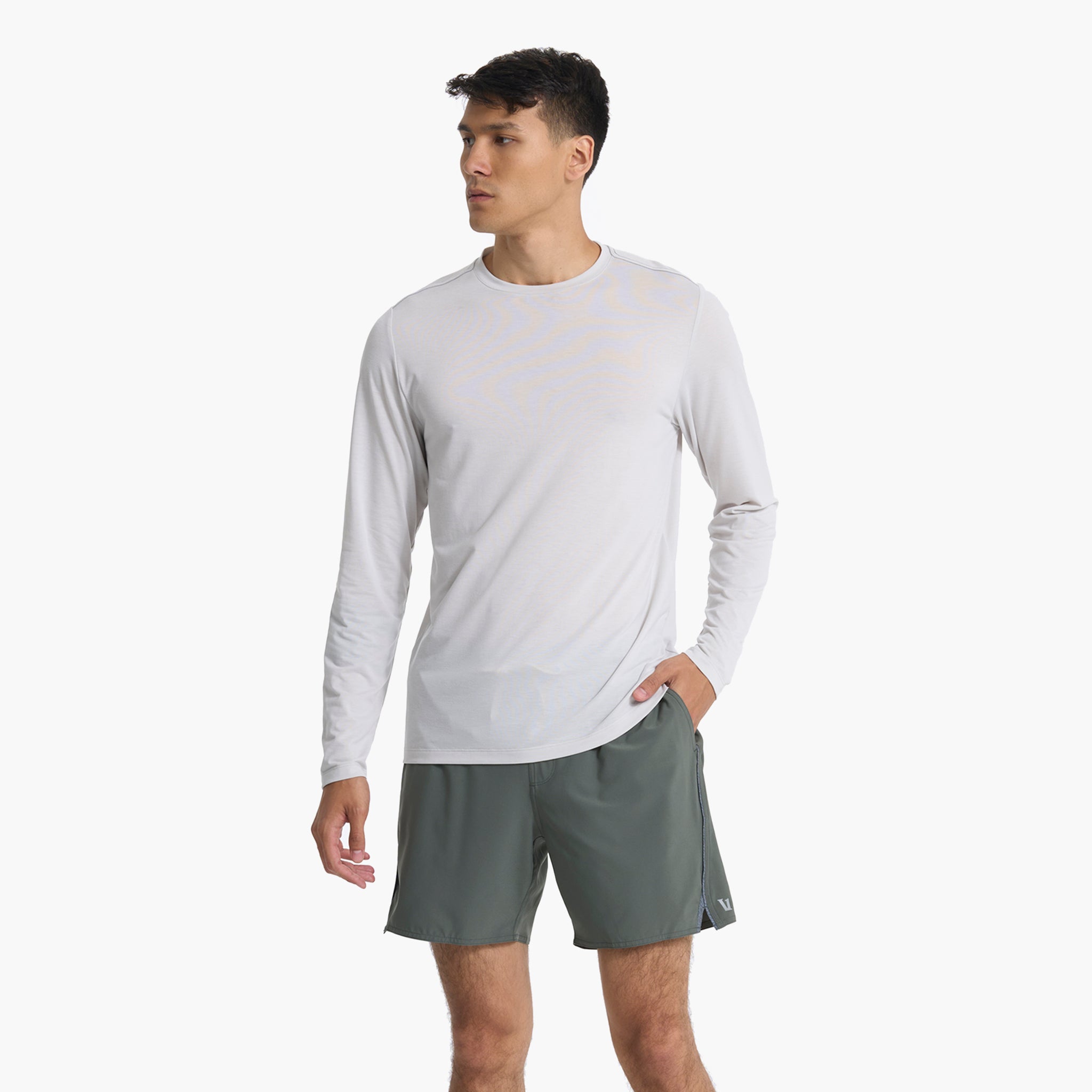 Long Sleeve Current Tech Tee | Salt