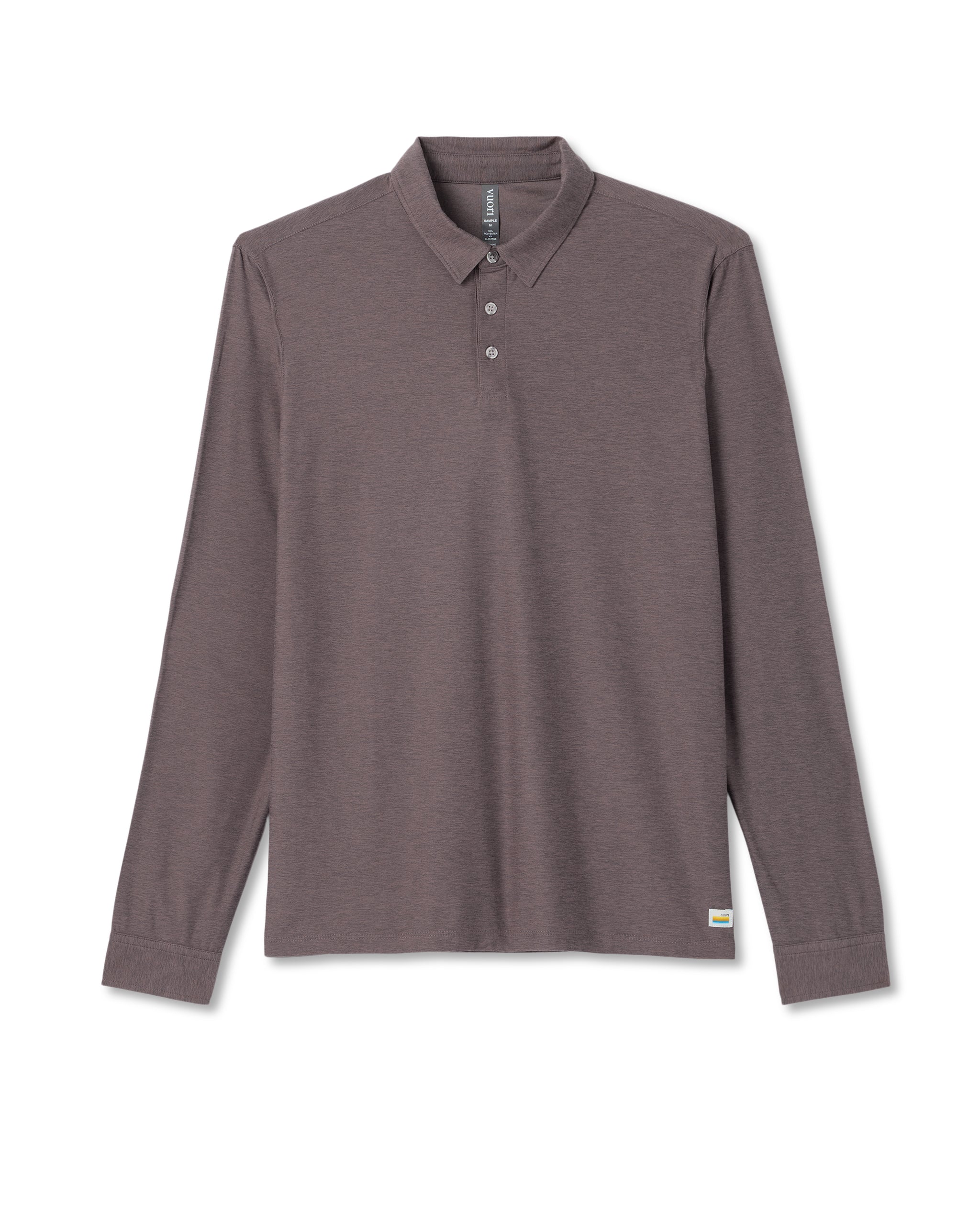 Long Sleeve Strato Tech Polo | Huckleberry Heather