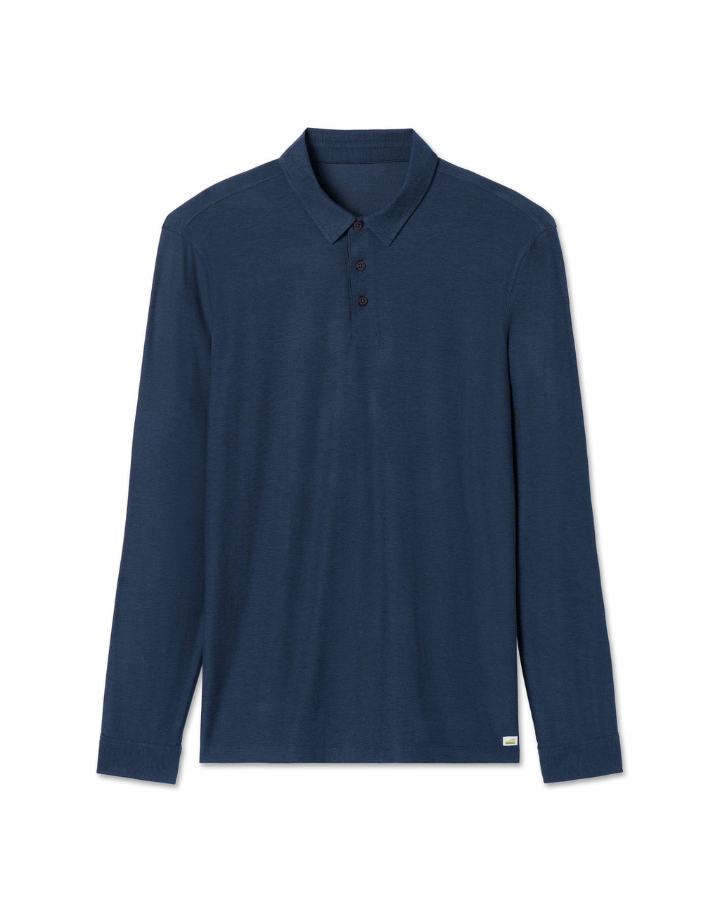 Long Sleeve Strato Tech Polo | Navy Heather