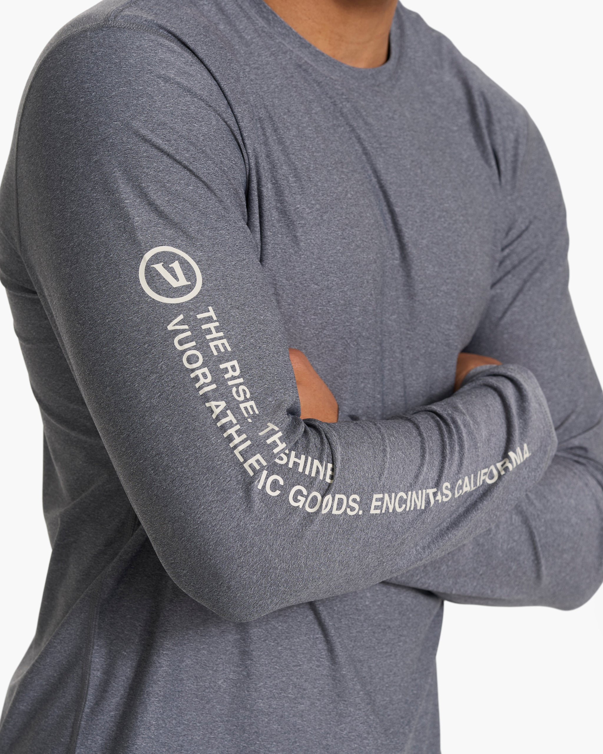 Long Sleeve Uluwatu 23 Water Tee | Charcoal Heather
